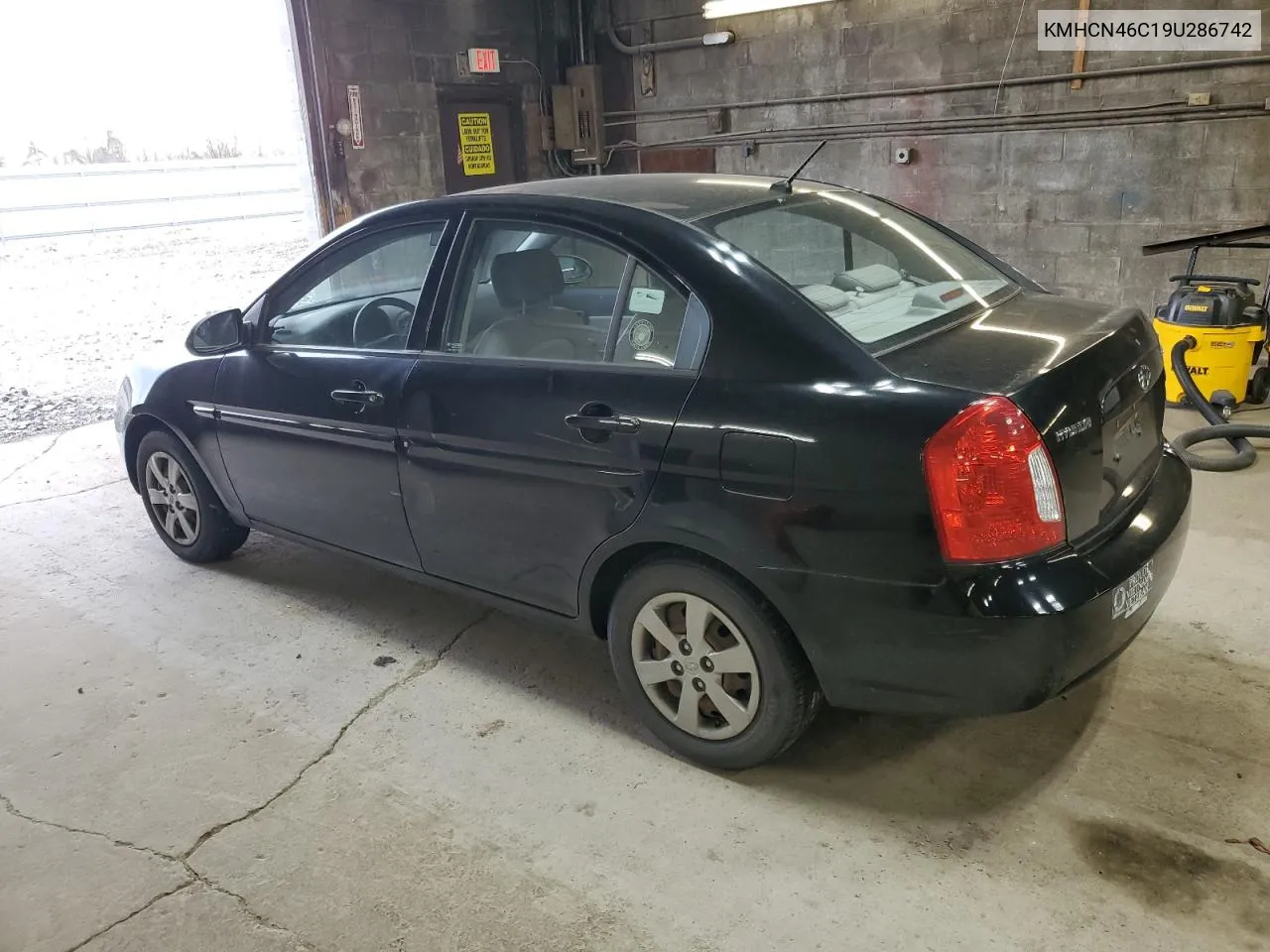 2009 Hyundai Accent Gls VIN: KMHCN46C19U286742 Lot: 78870854