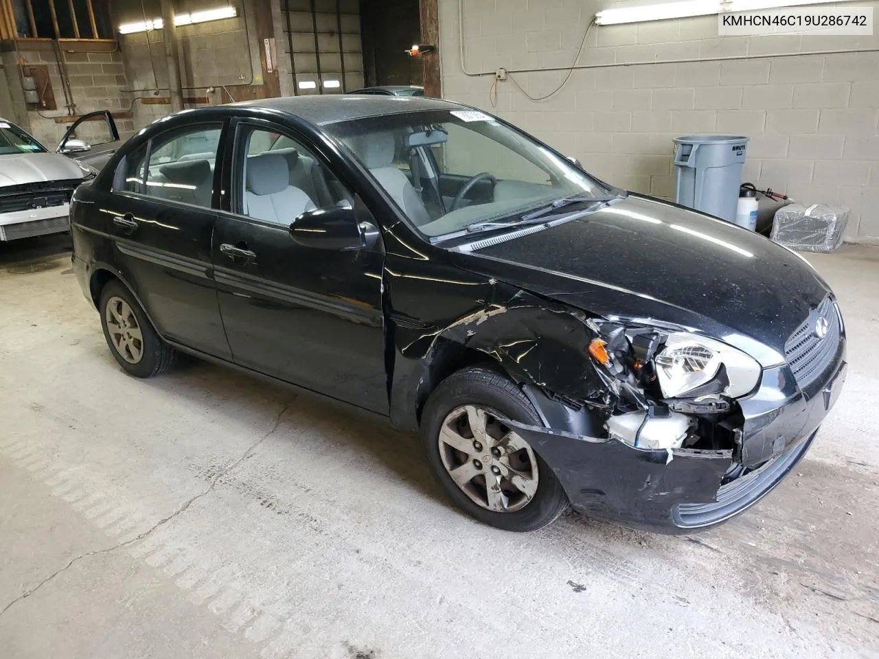 2009 Hyundai Accent Gls VIN: KMHCN46C19U286742 Lot: 78870854