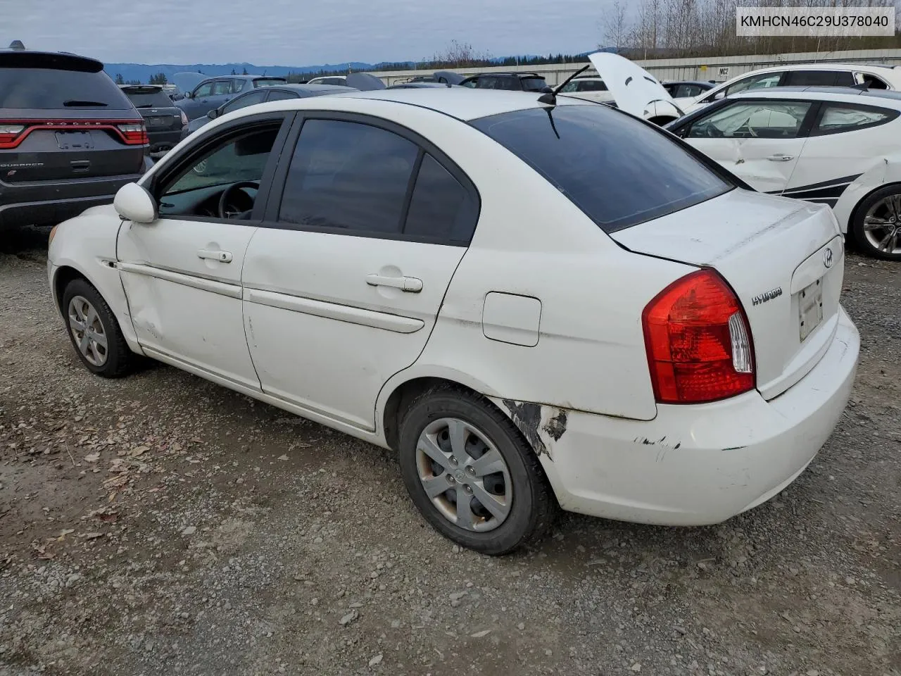 2009 Hyundai Accent Gls VIN: KMHCN46C29U378040 Lot: 79366604