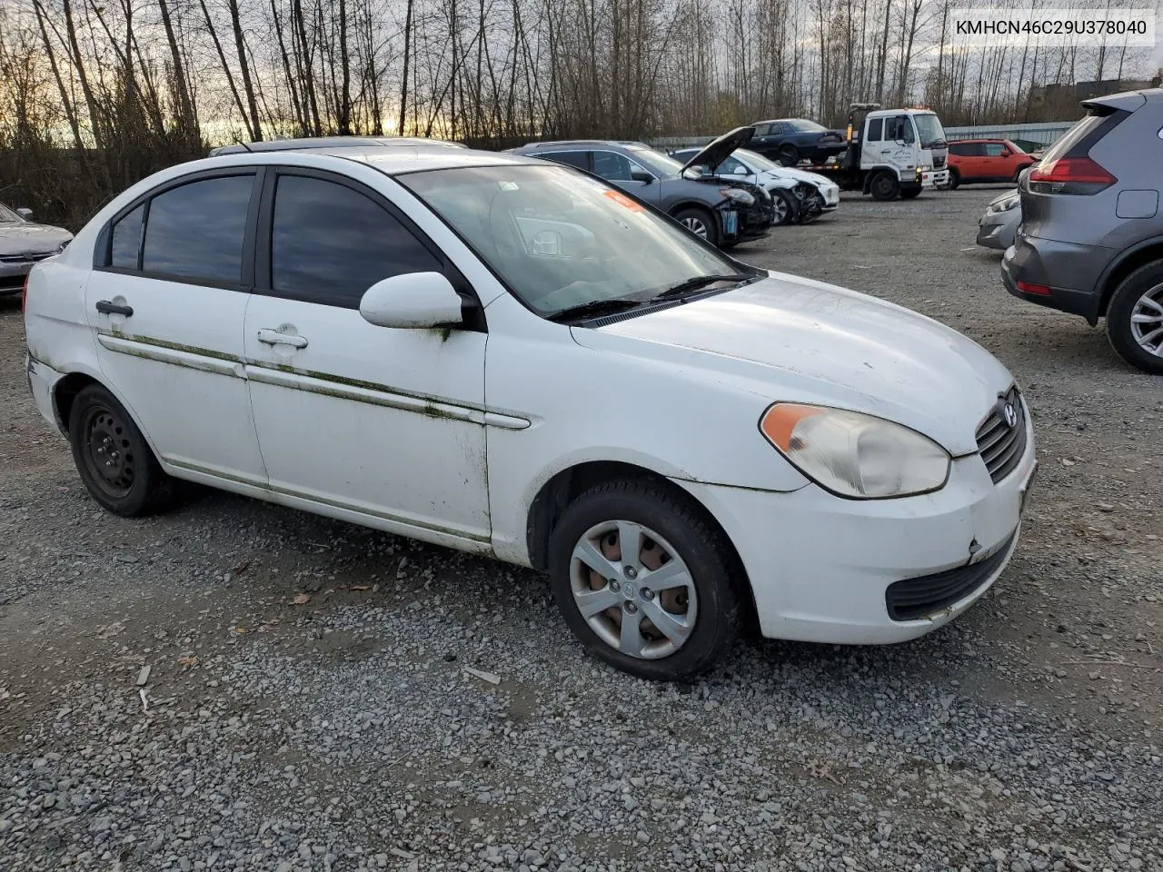 2009 Hyundai Accent Gls VIN: KMHCN46C29U378040 Lot: 79366604