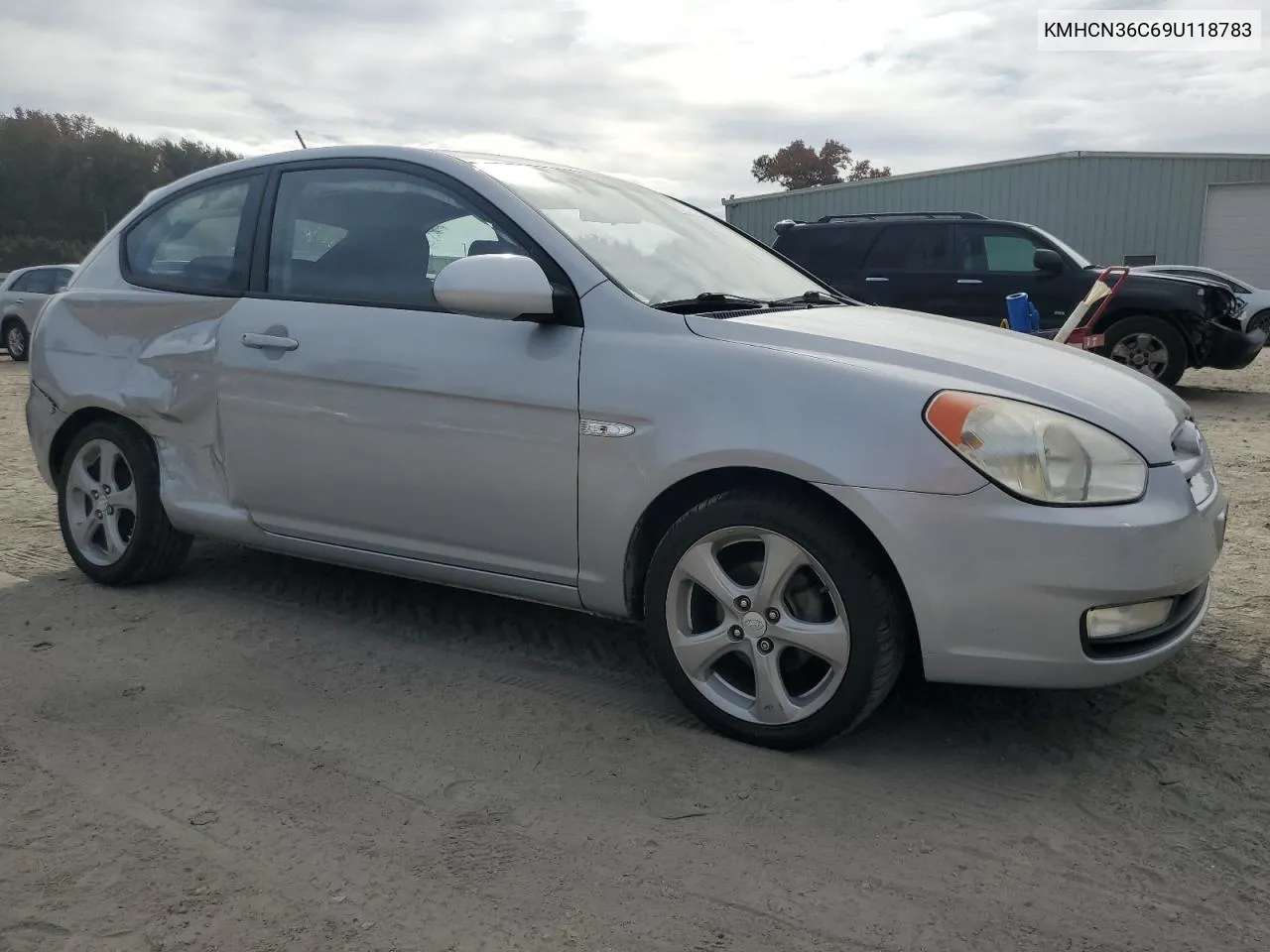 2009 Hyundai Accent Se VIN: KMHCN36C69U118783 Lot: 79494214