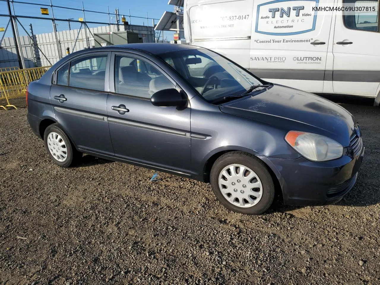 2009 Hyundai Accent Gls VIN: KMHCM46C69U307815 Lot: 79582864