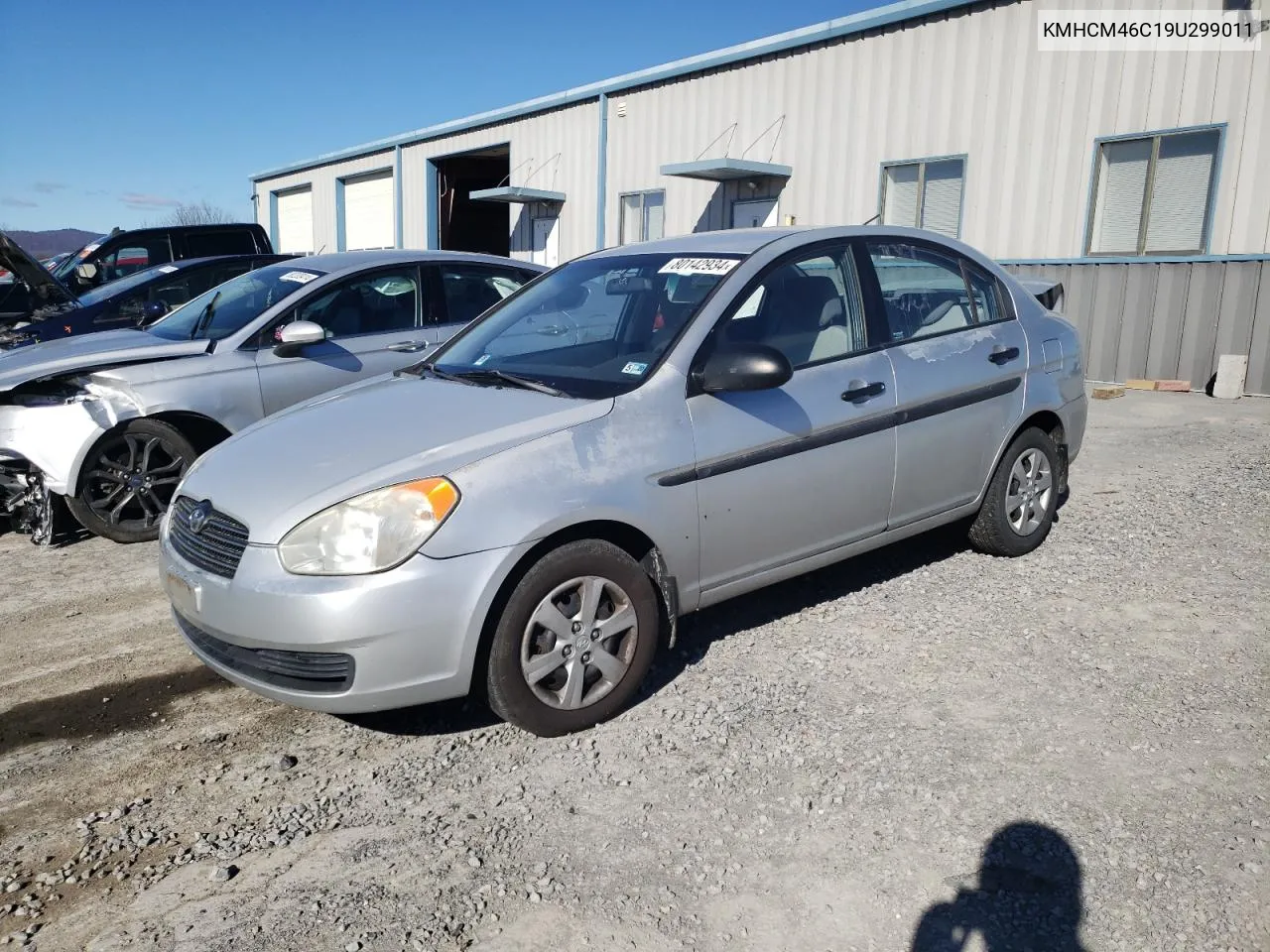 2009 Hyundai Accent Gls VIN: KMHCM46C19U299011 Lot: 80142934