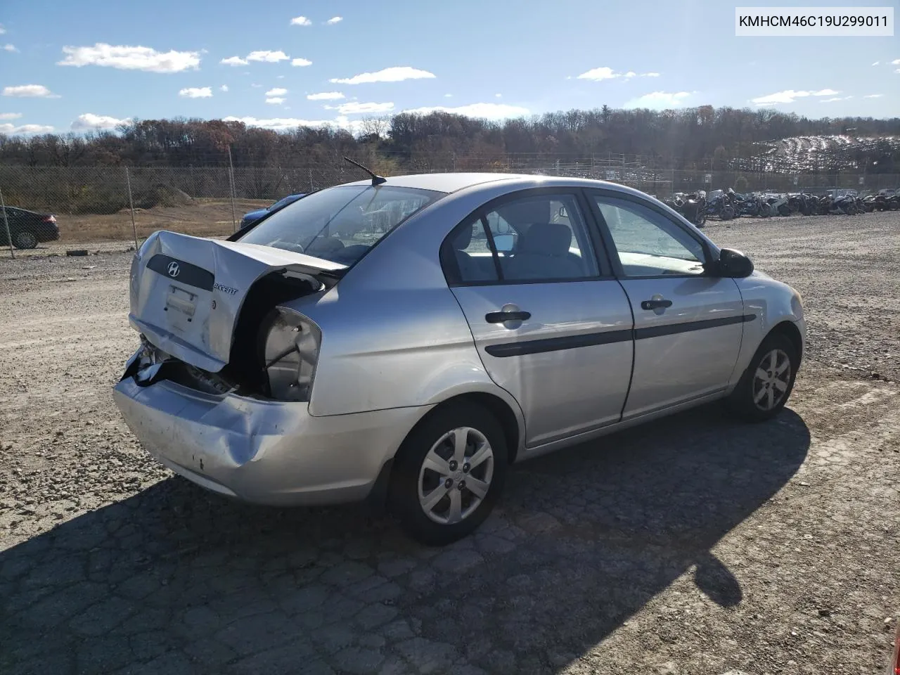 2009 Hyundai Accent Gls VIN: KMHCM46C19U299011 Lot: 80142934