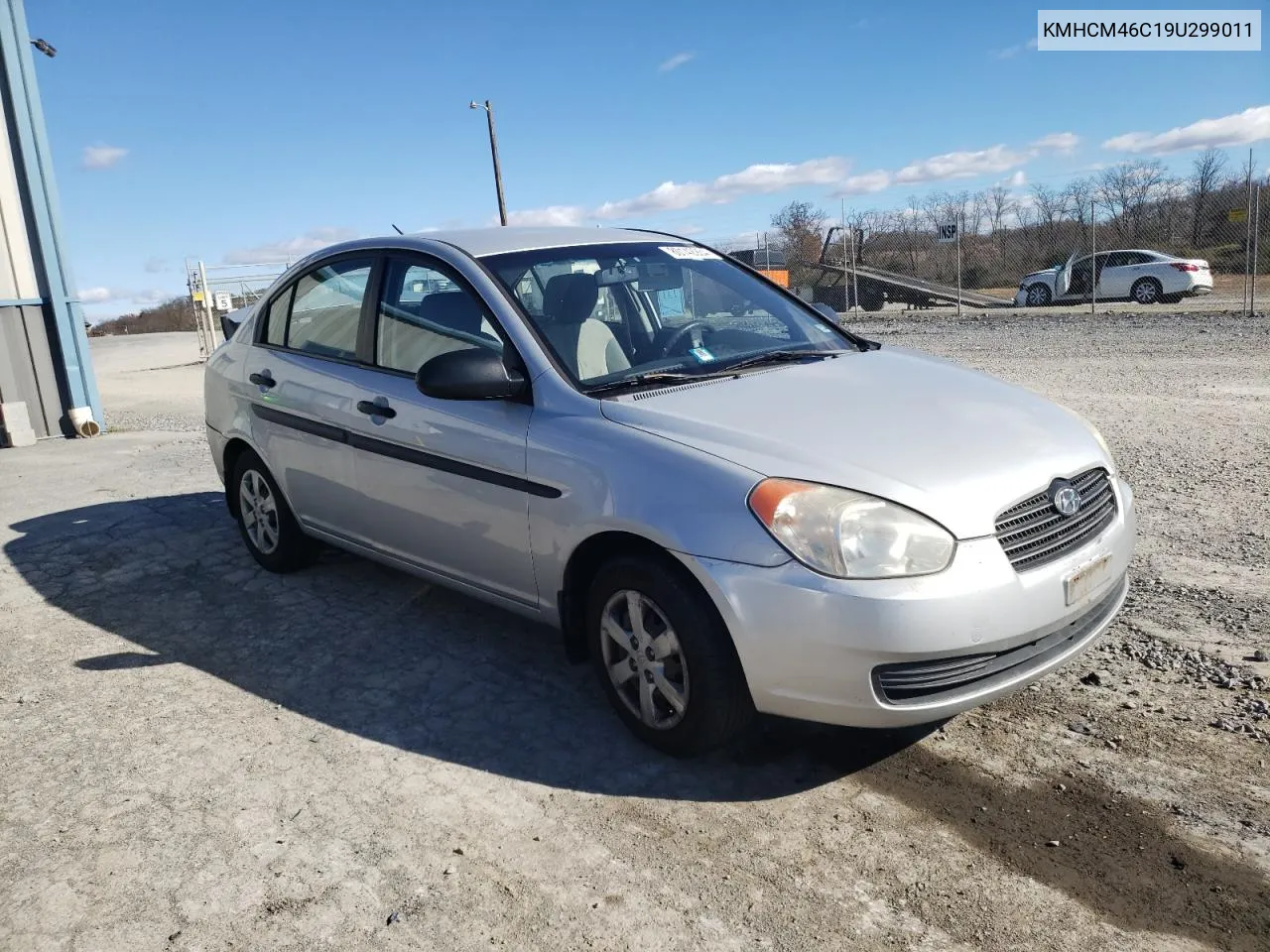 2009 Hyundai Accent Gls VIN: KMHCM46C19U299011 Lot: 80142934