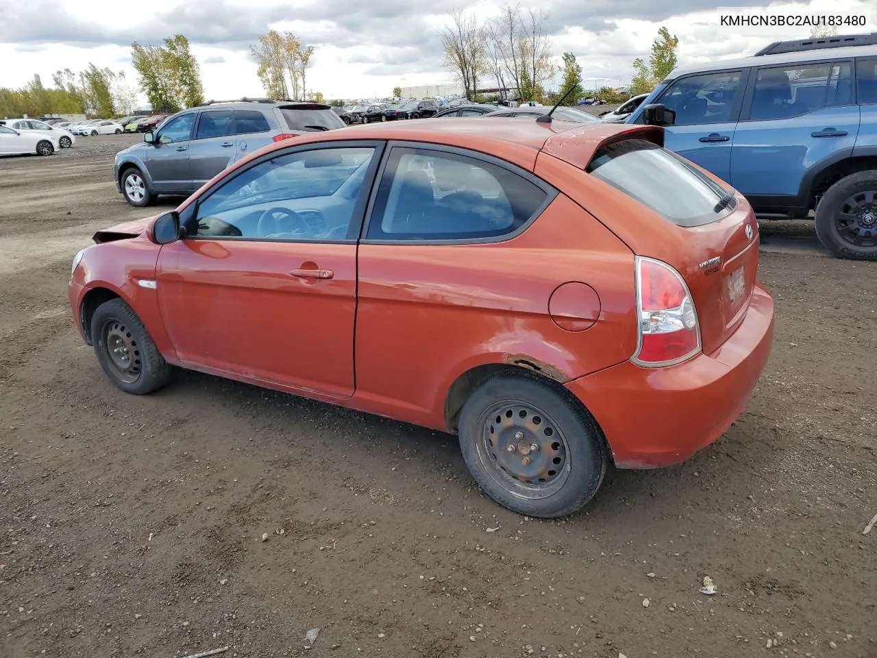 2010 Hyundai Accent Se VIN: KMHCN3BC2AU183480 Lot: 73117004