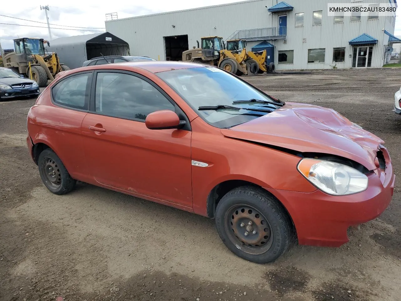 2010 Hyundai Accent Se VIN: KMHCN3BC2AU183480 Lot: 73117004