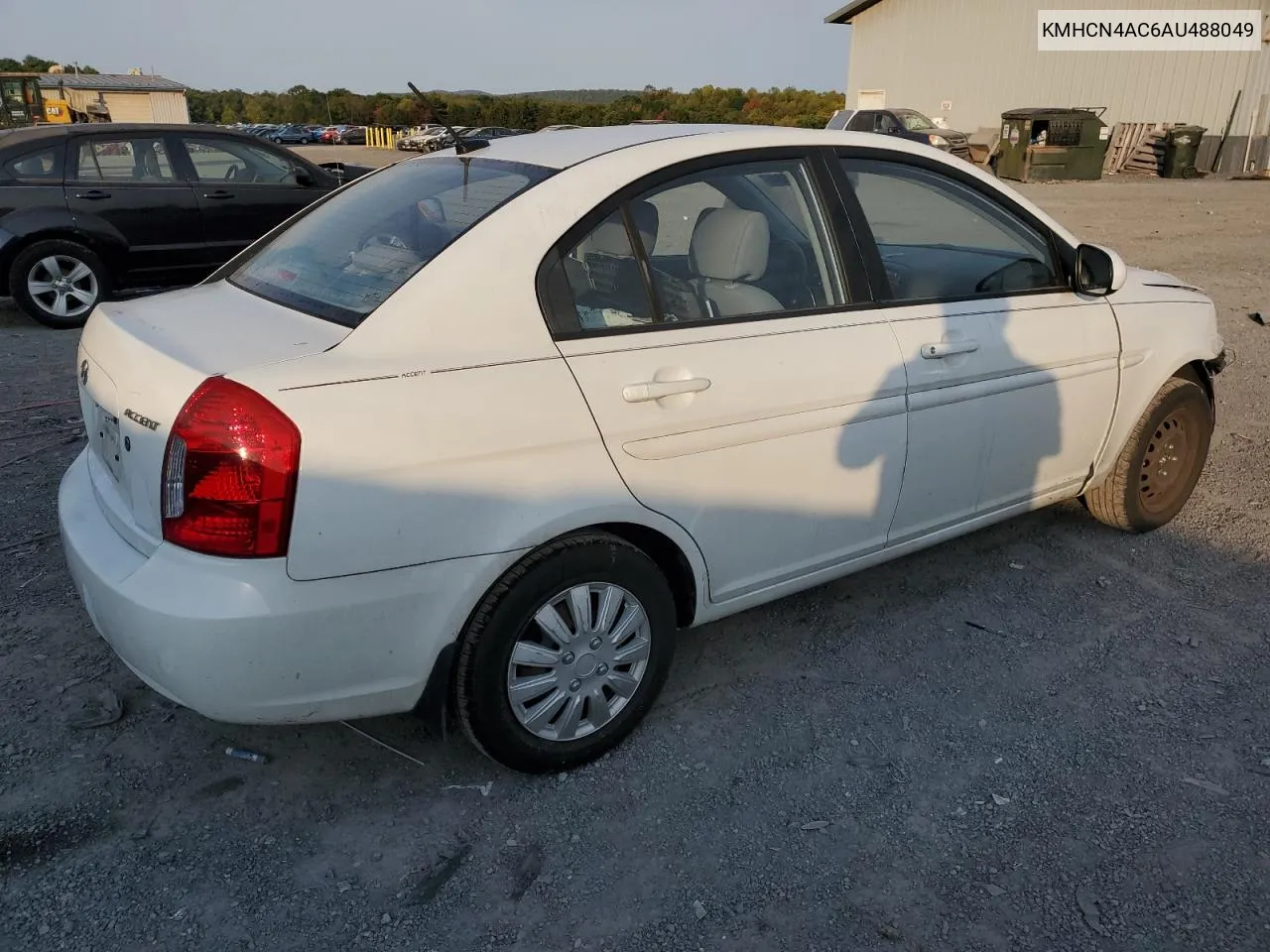 2010 Hyundai Accent Gls VIN: KMHCN4AC6AU488049 Lot: 75496004