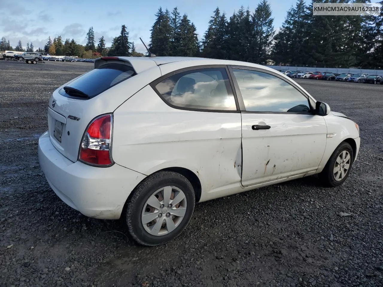 KMHCM3AC9AU162338 2010 Hyundai Accent Blue