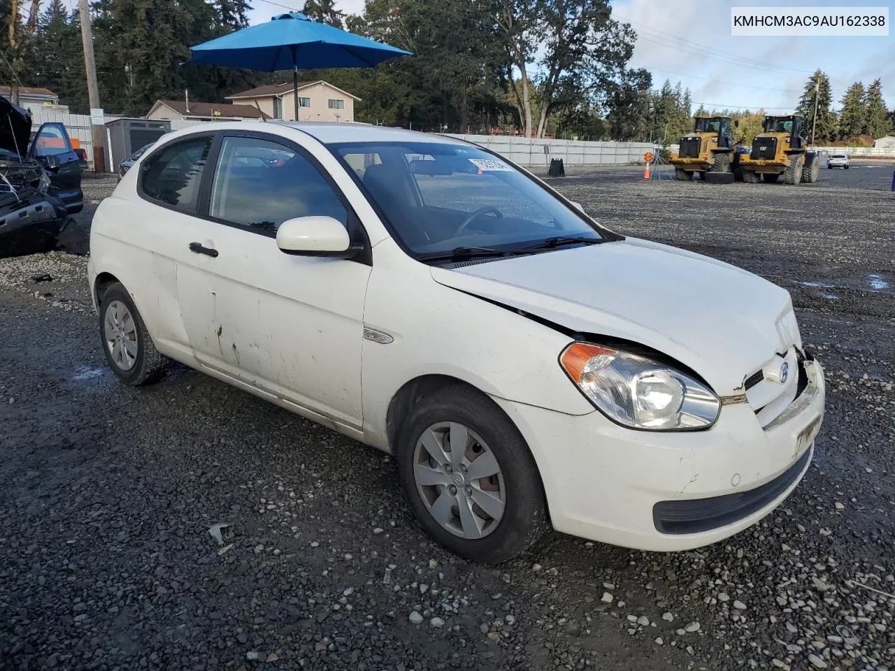 KMHCM3AC9AU162338 2010 Hyundai Accent Blue