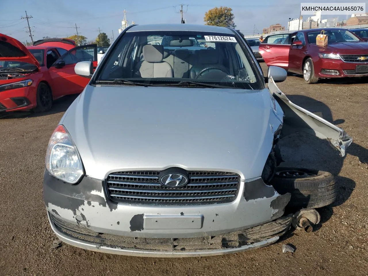 2010 Hyundai Accent Gls VIN: KMHCN4AC4AU465076 Lot: 77612624