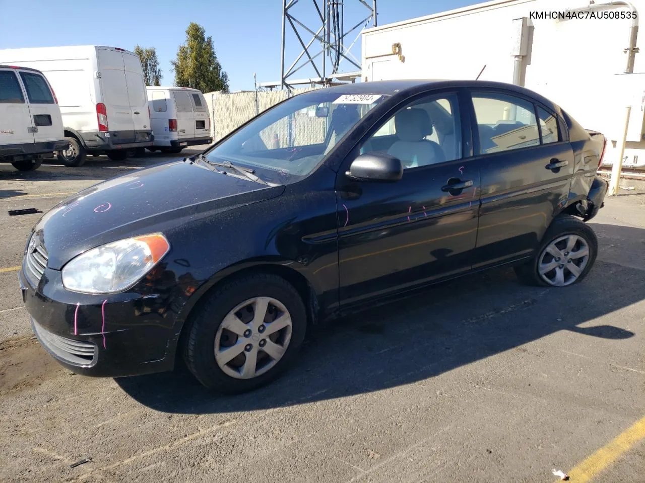 2010 Hyundai Accent Gls VIN: KMHCN4AC7AU508535 Lot: 79732904