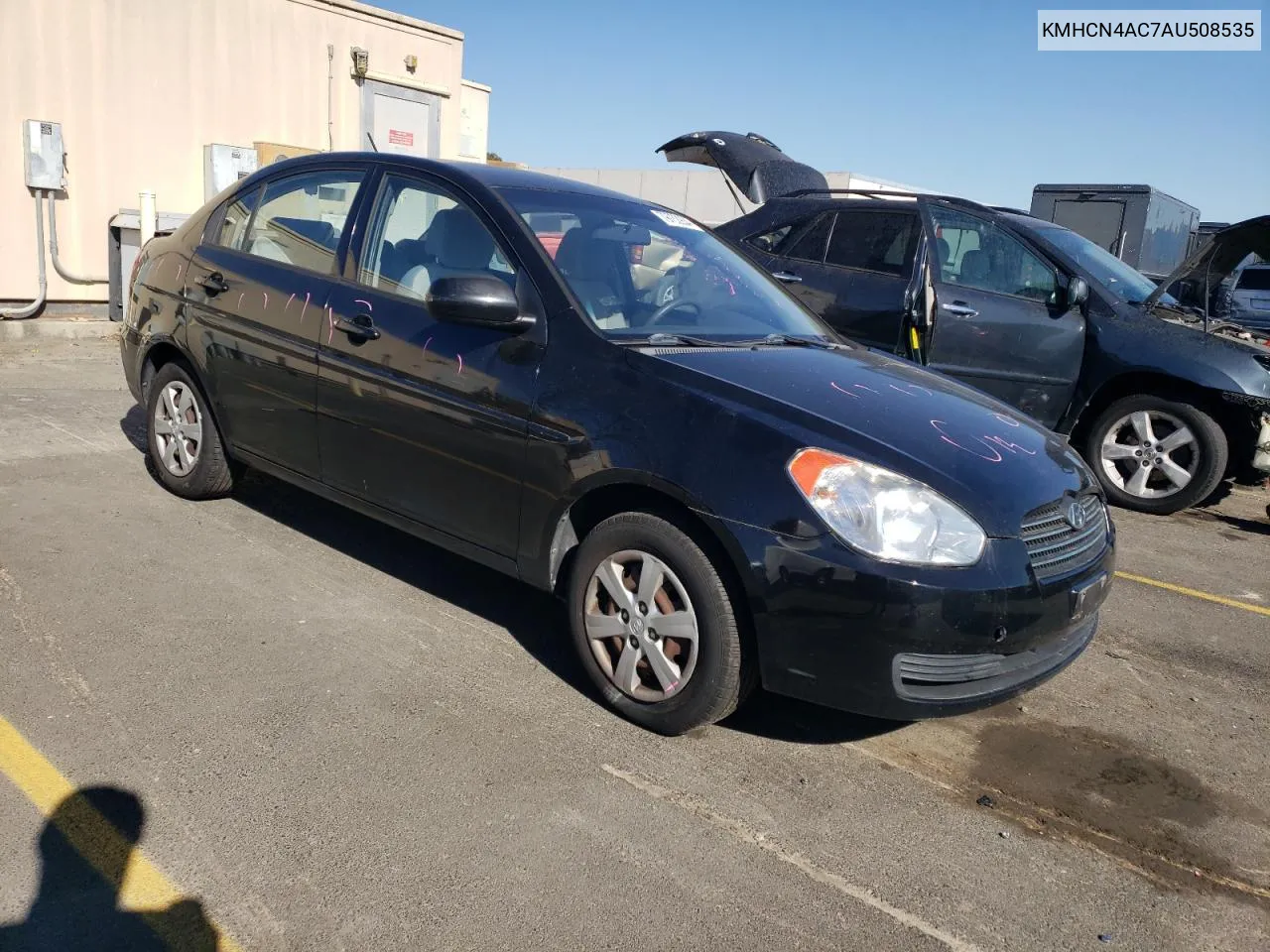 2010 Hyundai Accent Gls VIN: KMHCN4AC7AU508535 Lot: 79732904