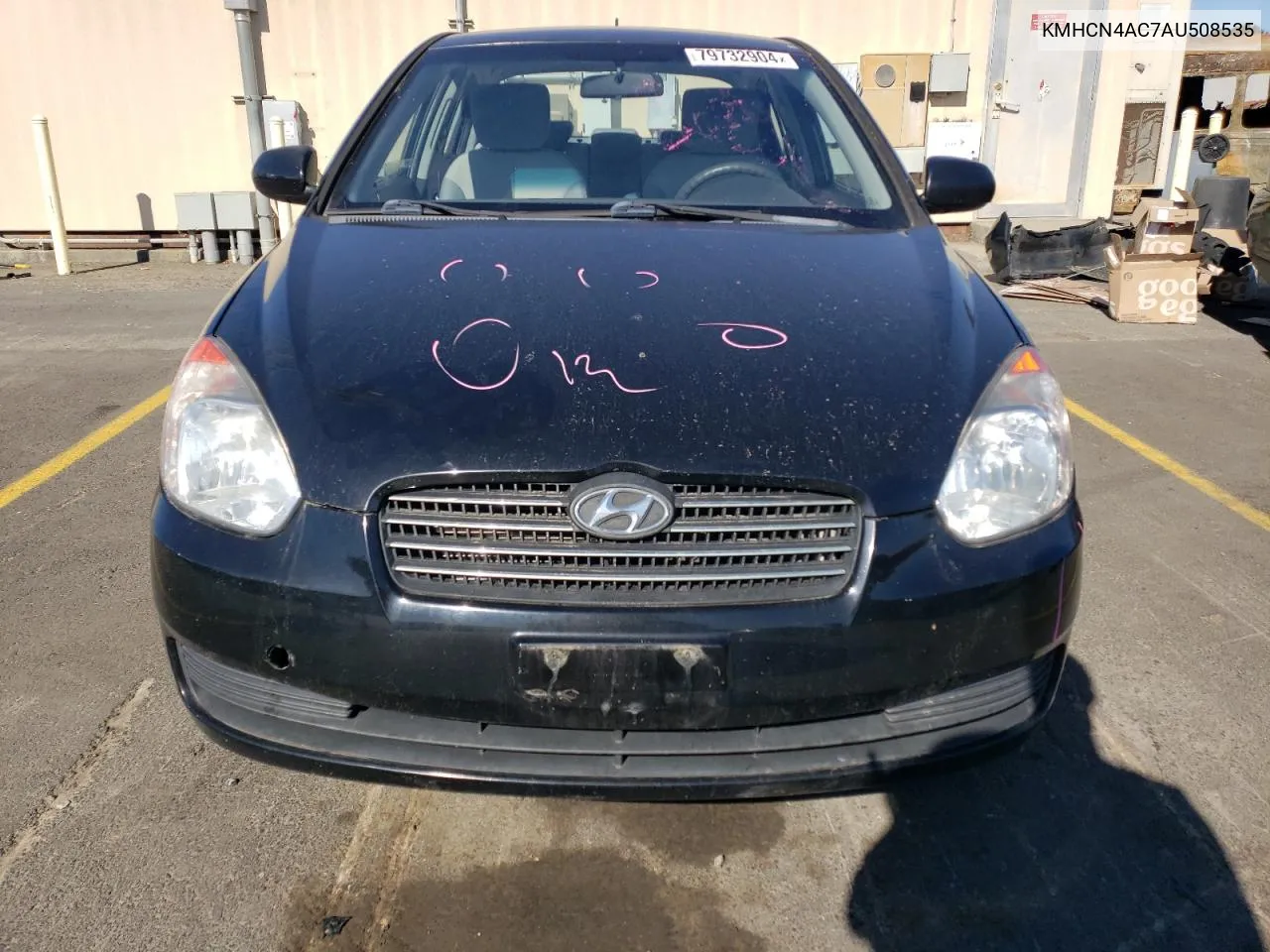 2010 Hyundai Accent Gls VIN: KMHCN4AC7AU508535 Lot: 79732904