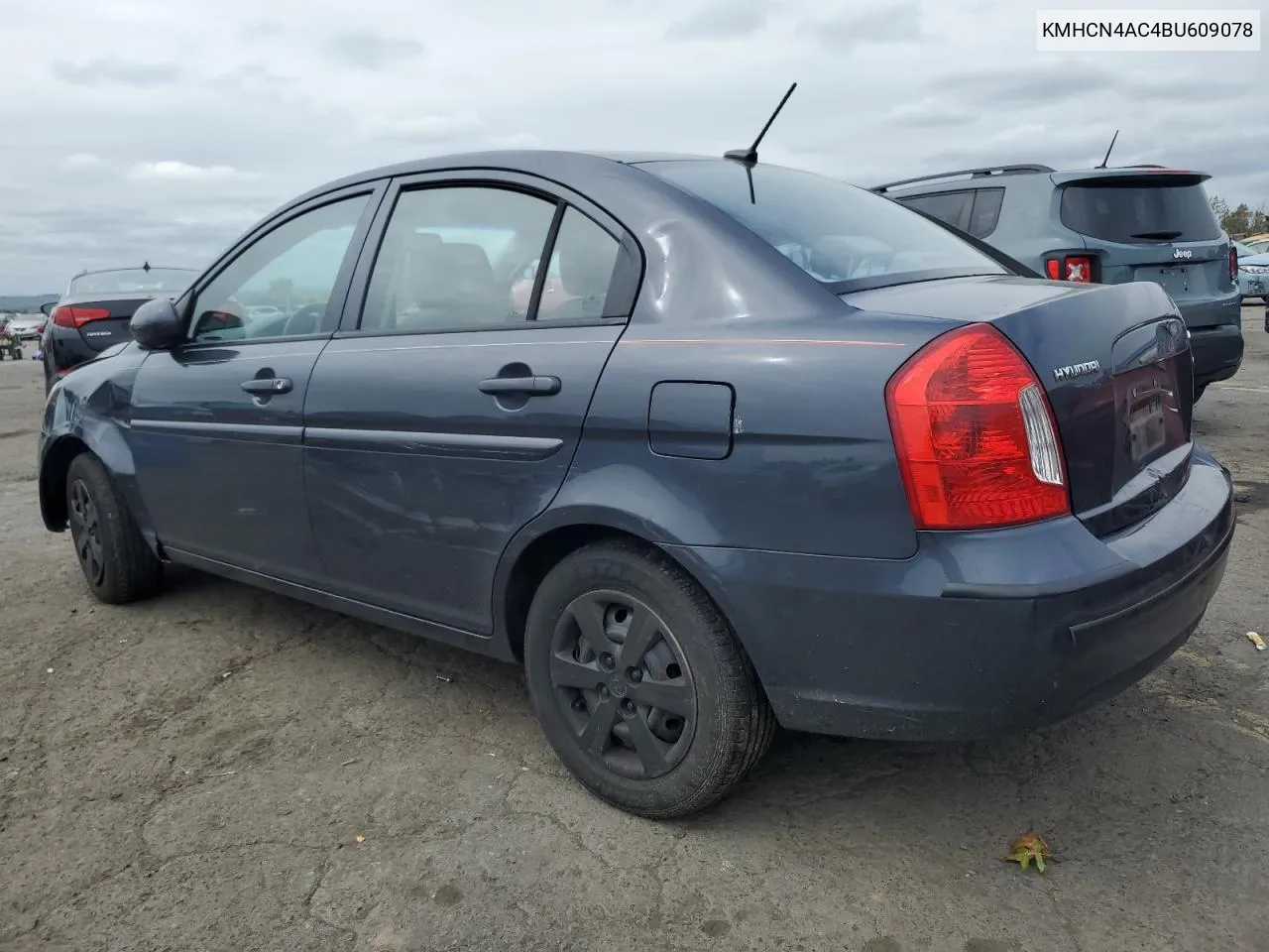 2011 Hyundai Accent Gls VIN: KMHCN4AC4BU609078 Lot: 73841884