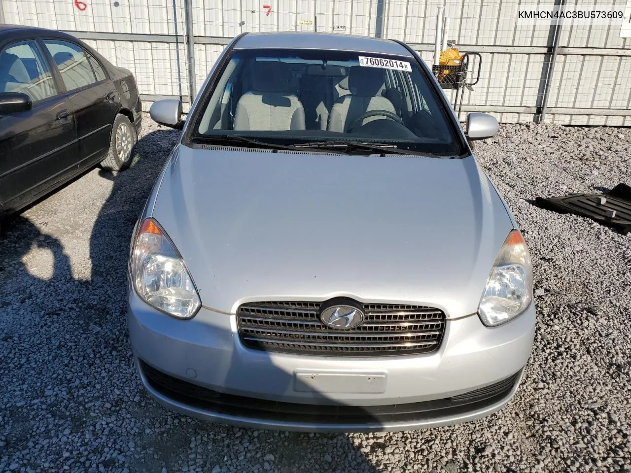 2011 Hyundai Accent Gls VIN: KMHCN4AC3BU573609 Lot: 76062014