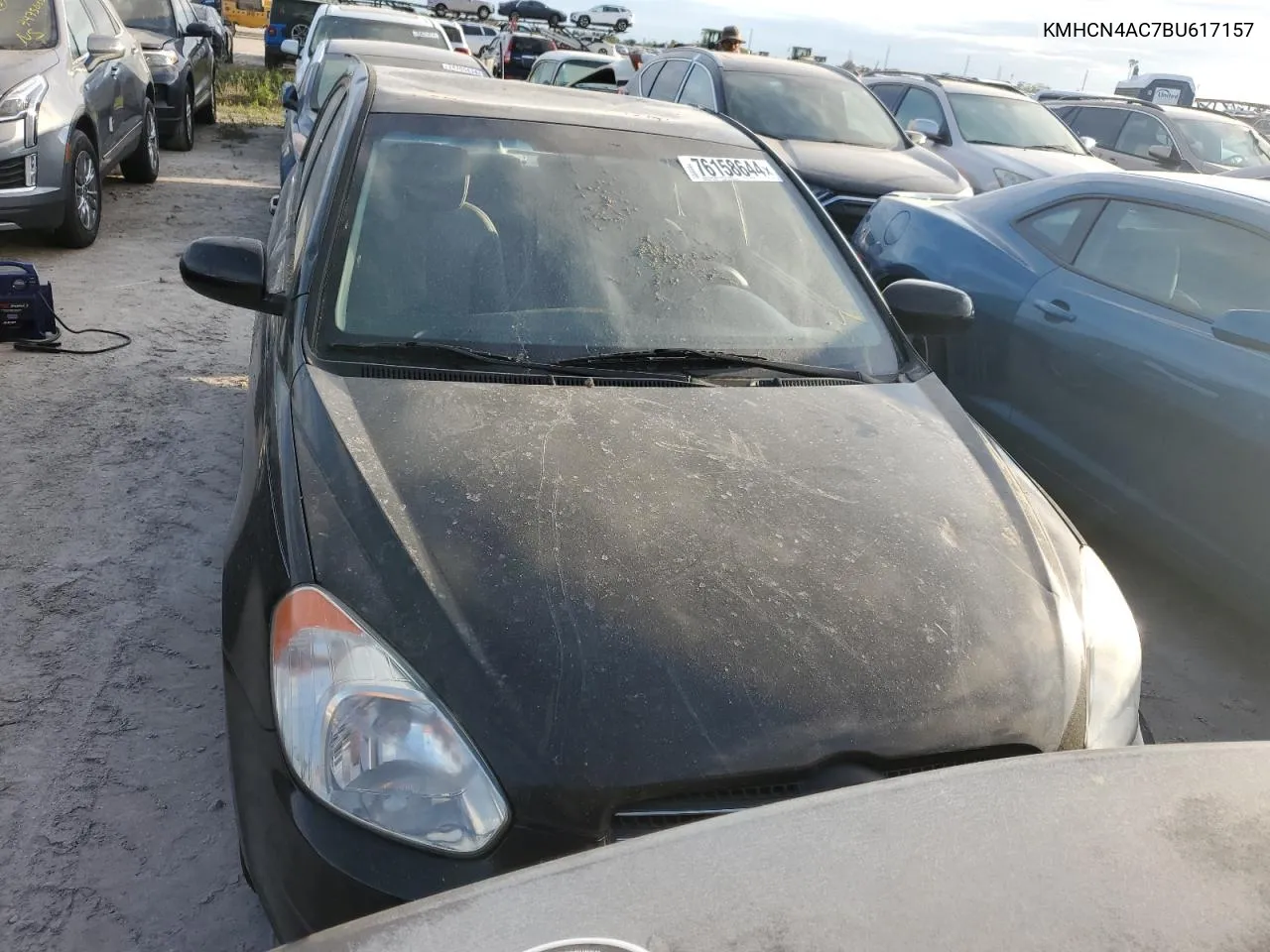 KMHCN4AC7BU617157 2011 Hyundai Accent Gls