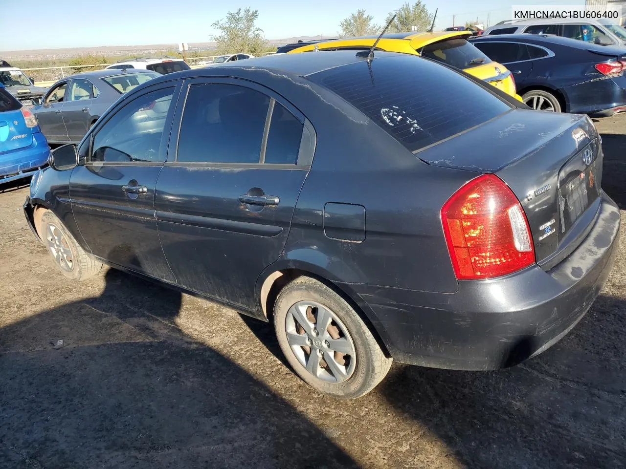 2011 Hyundai Accent Gls VIN: KMHCN4AC1BU606400 Lot: 76609004