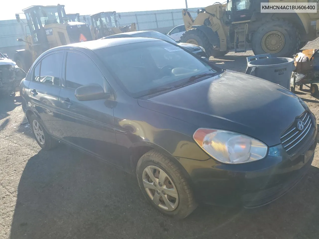 2011 Hyundai Accent Gls VIN: KMHCN4AC1BU606400 Lot: 76609004