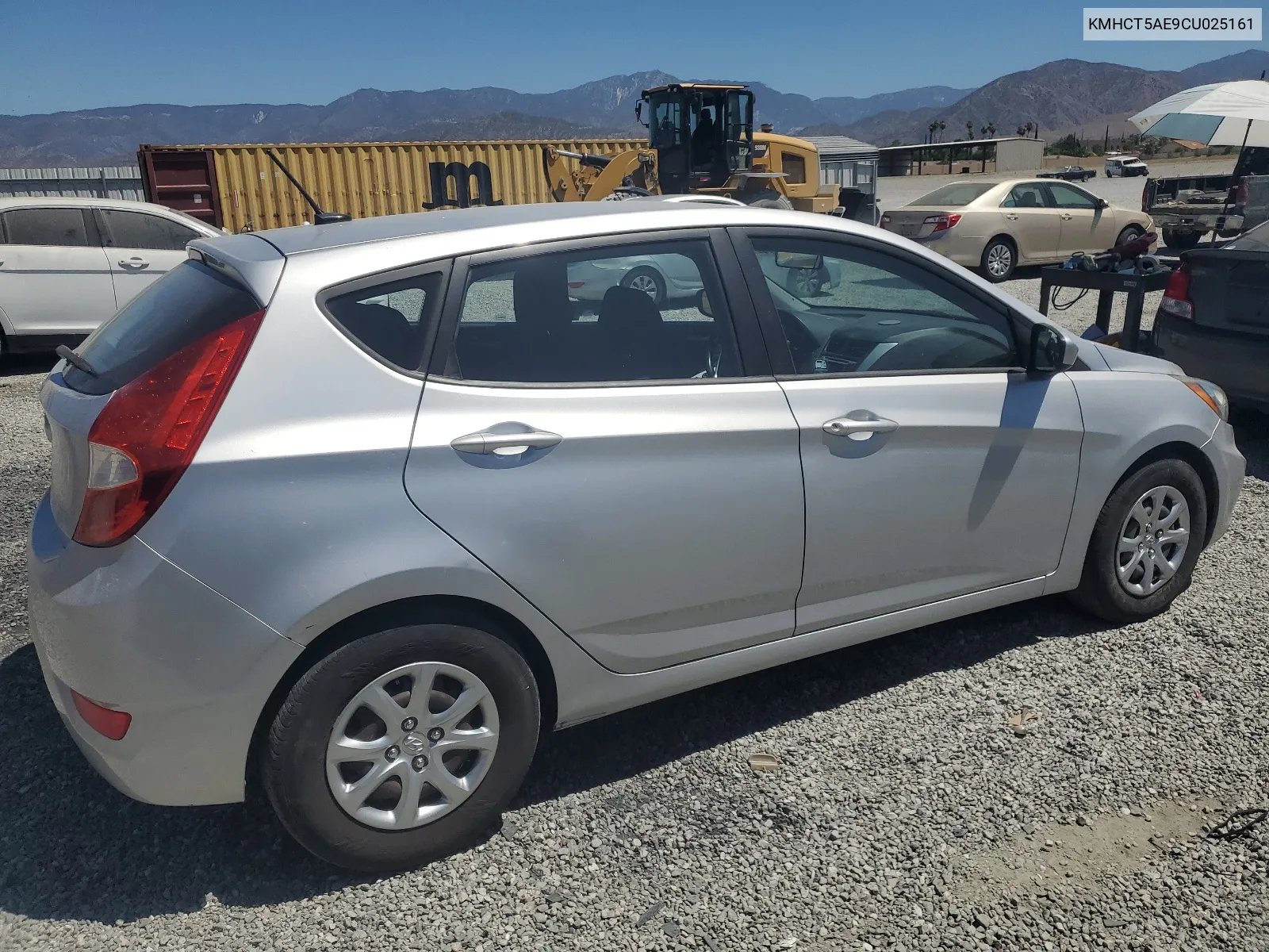 2012 Hyundai Accent Gls VIN: KMHCT5AE9CU025161 Lot: 64259744