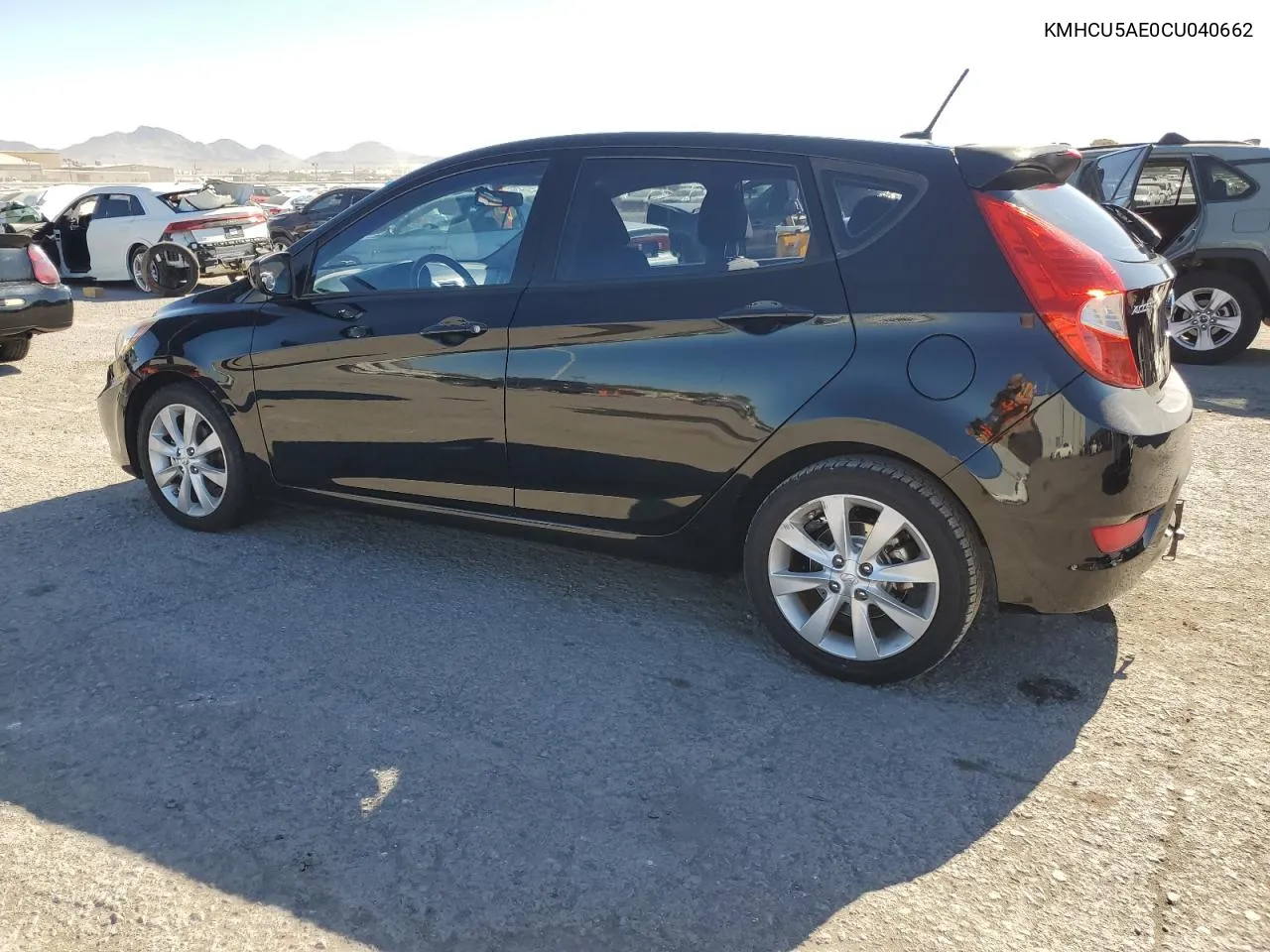 2012 Hyundai Accent Gls VIN: KMHCU5AE0CU040662 Lot: 67714184