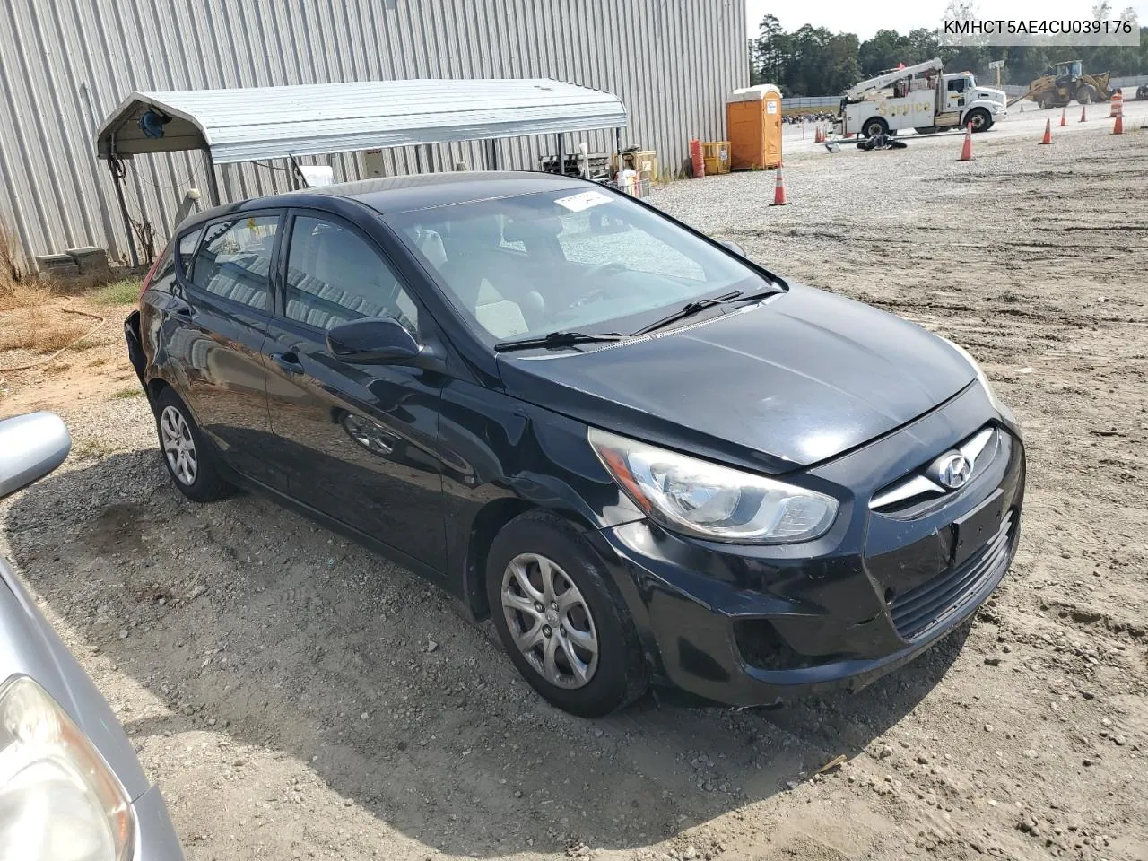 2012 Hyundai Accent Gls VIN: KMHCT5AE4CU039176 Lot: 71704414