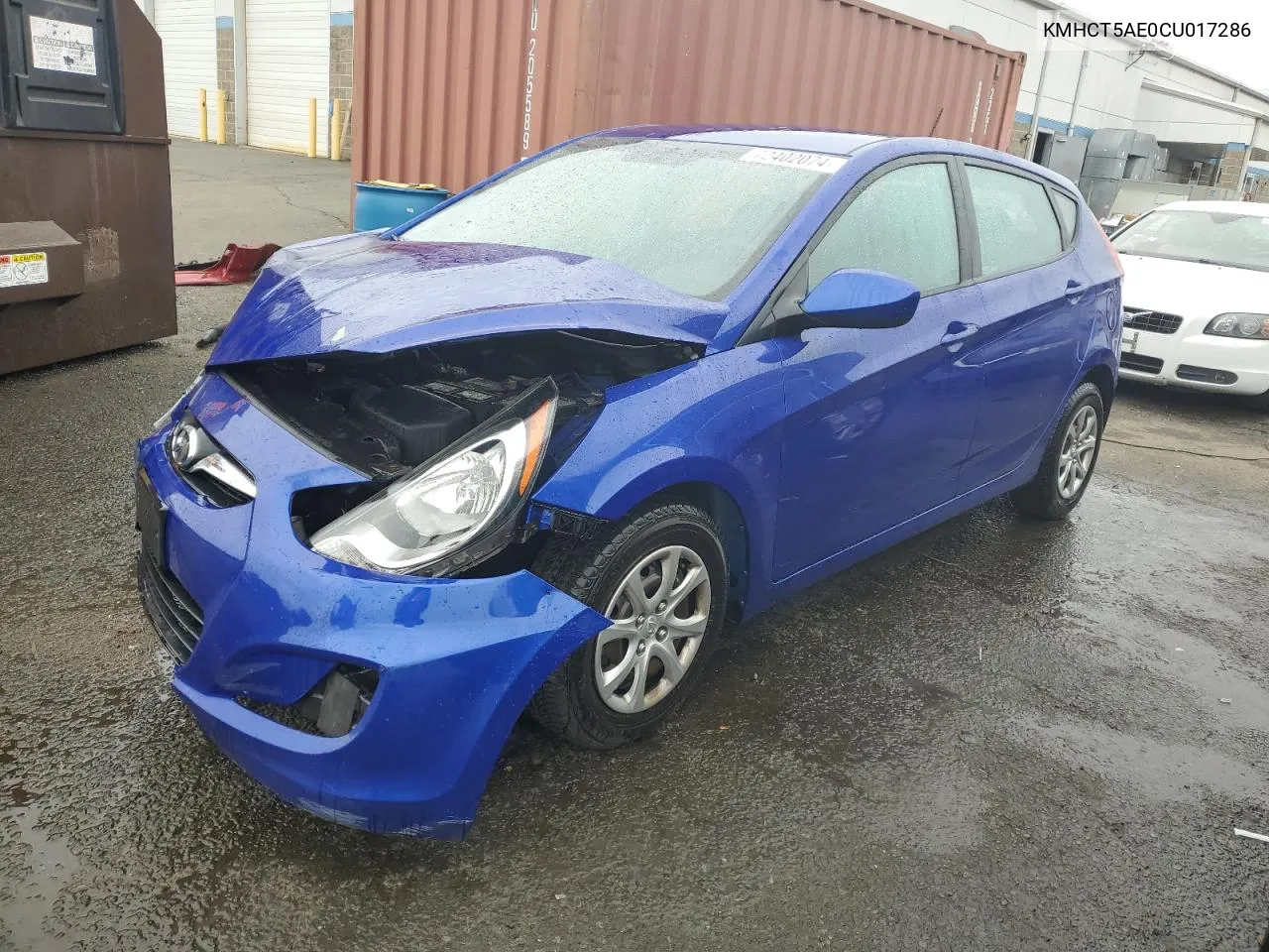 KMHCT5AE0CU017286 2012 Hyundai Accent Gls