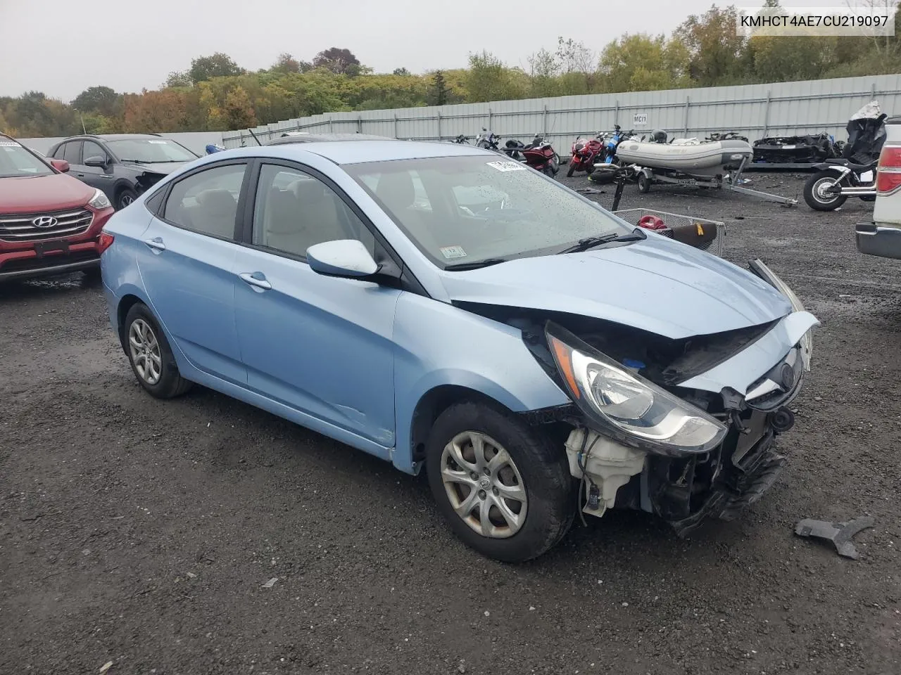 KMHCT4AE7CU219097 2012 Hyundai Accent Gls