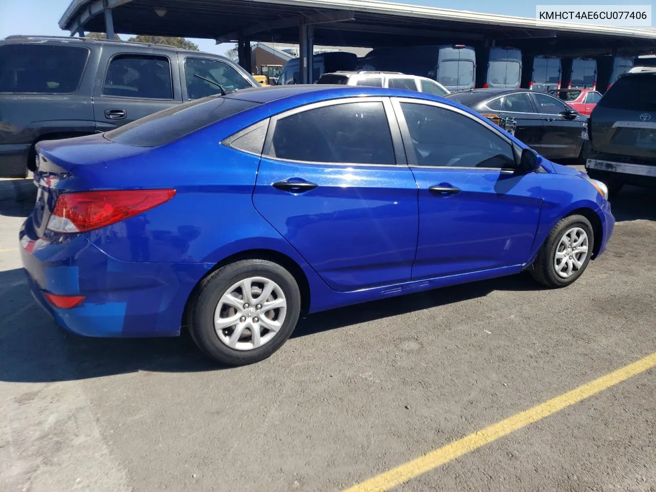 KMHCT4AE6CU077406 2012 Hyundai Accent Gls