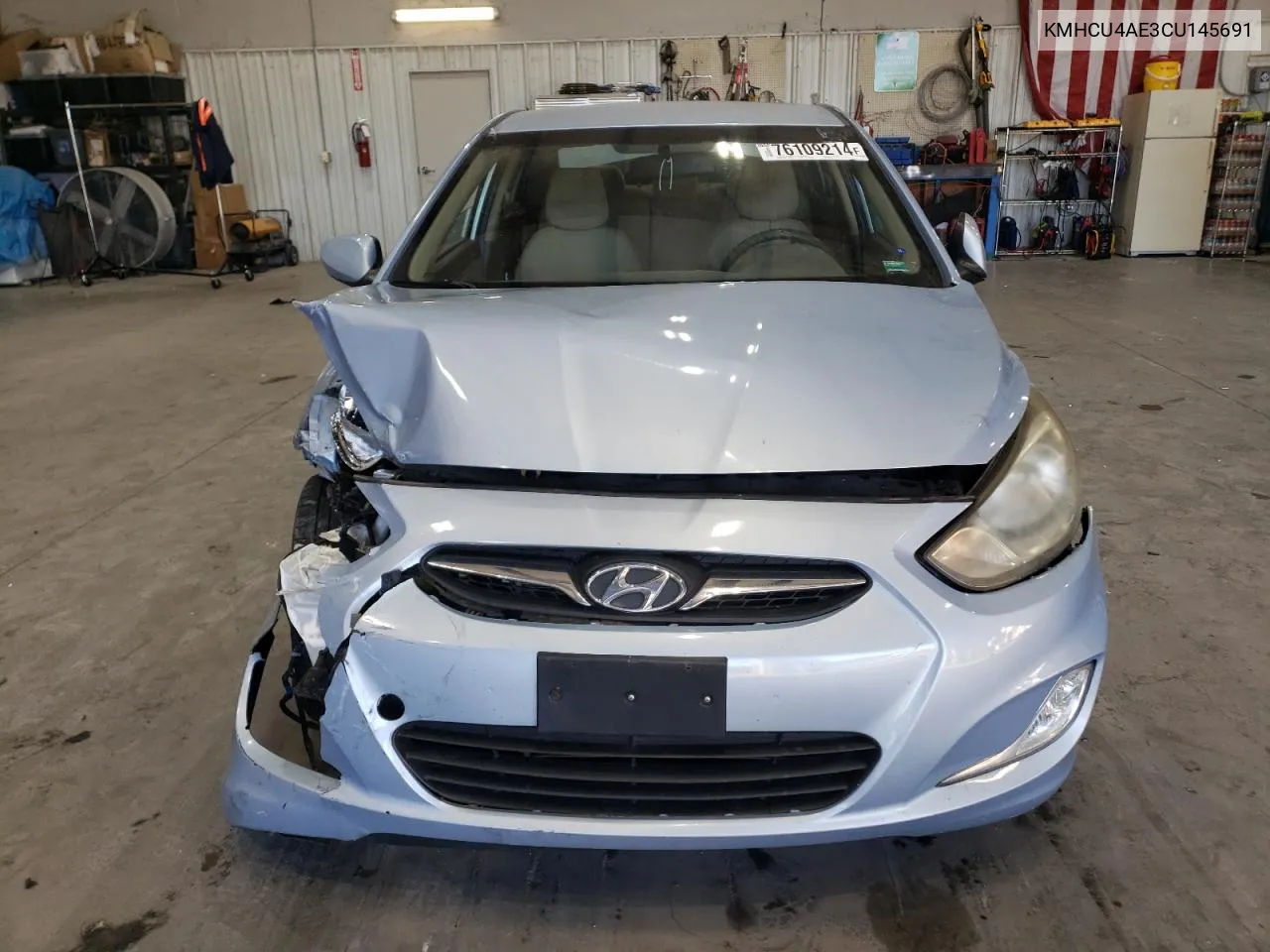 KMHCU4AE3CU145691 2012 Hyundai Accent Gls