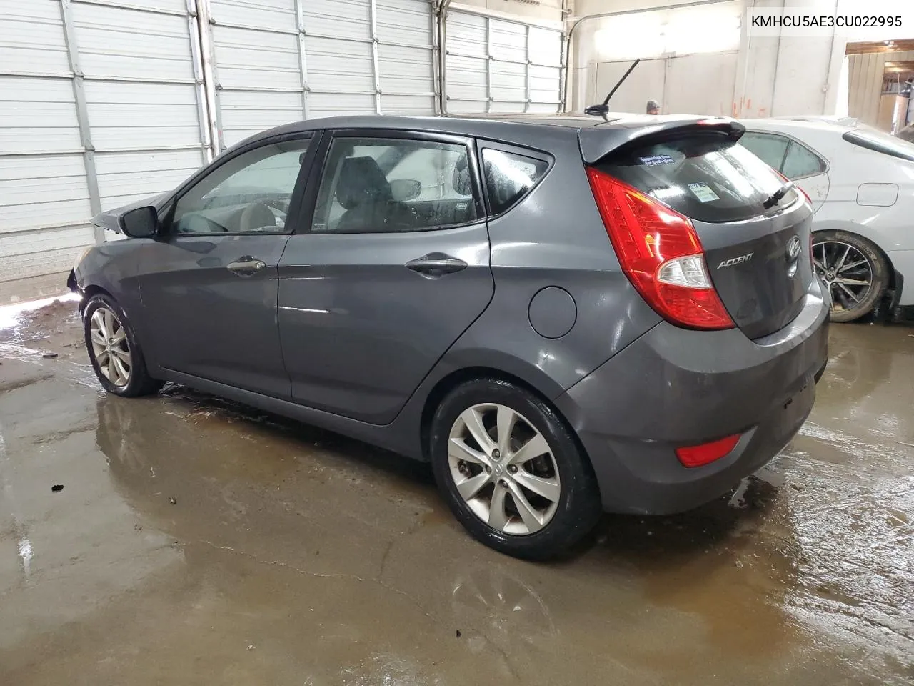 2012 Hyundai Accent Gls VIN: KMHCU5AE3CU022995 Lot: 76336454