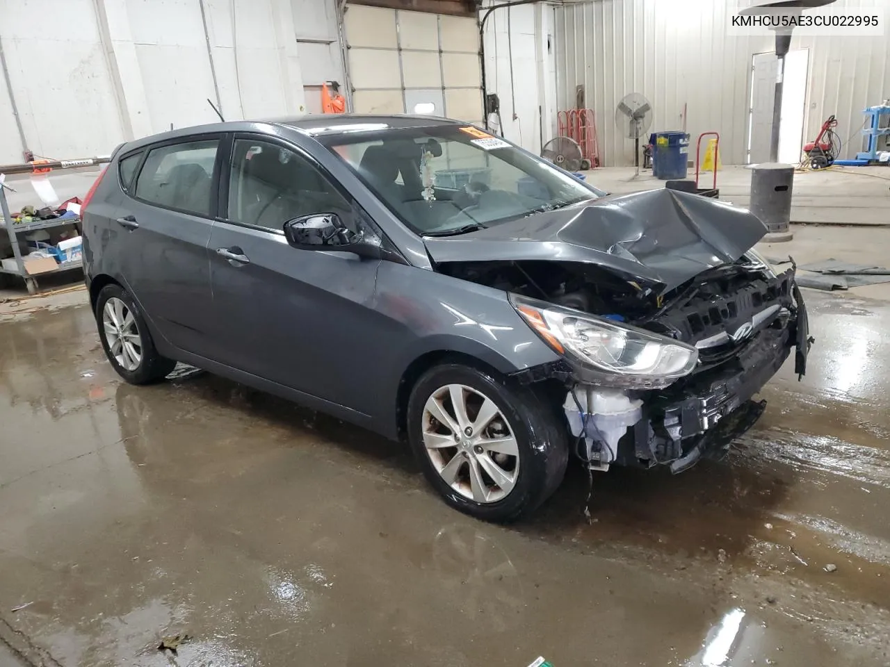 KMHCU5AE3CU022995 2012 Hyundai Accent Gls