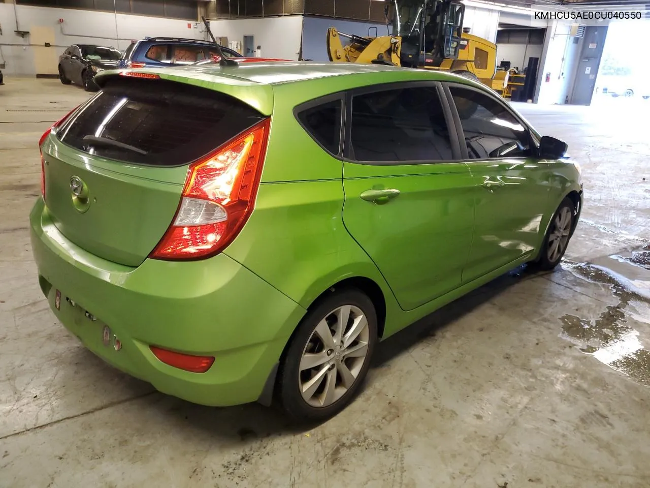 2012 Hyundai Accent Gls VIN: KMHCU5AE0CU040550 Lot: 76518494