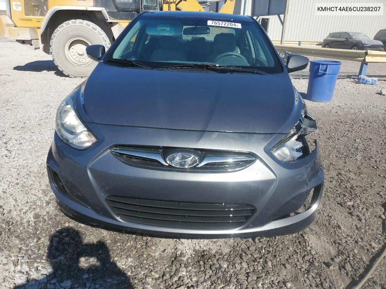 2012 Hyundai Accent Gls VIN: KMHCT4AE6CU238207 Lot: 76572204