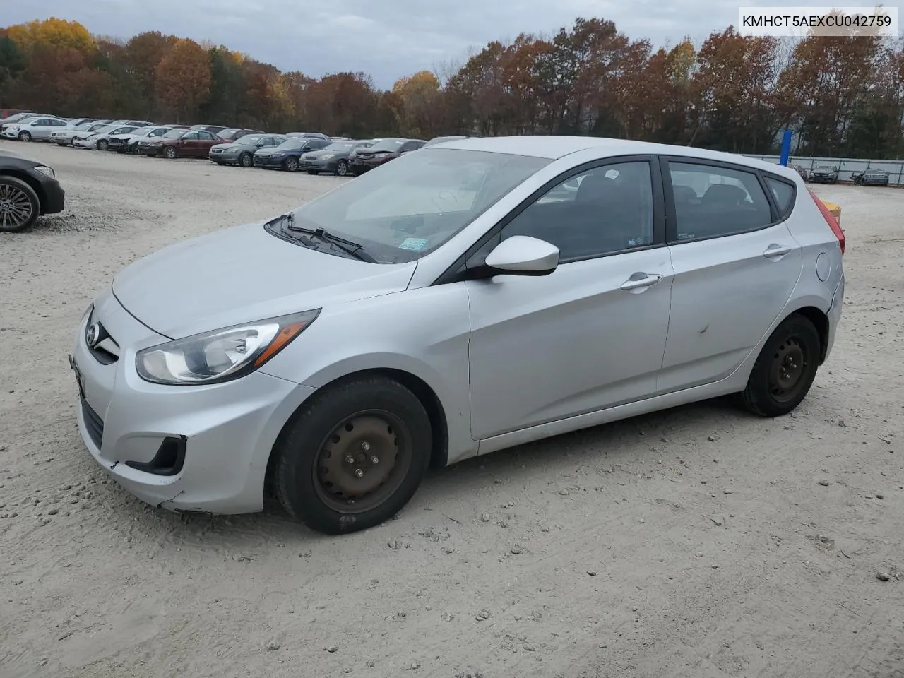 KMHCT5AEXCU042759 2012 Hyundai Accent Gls