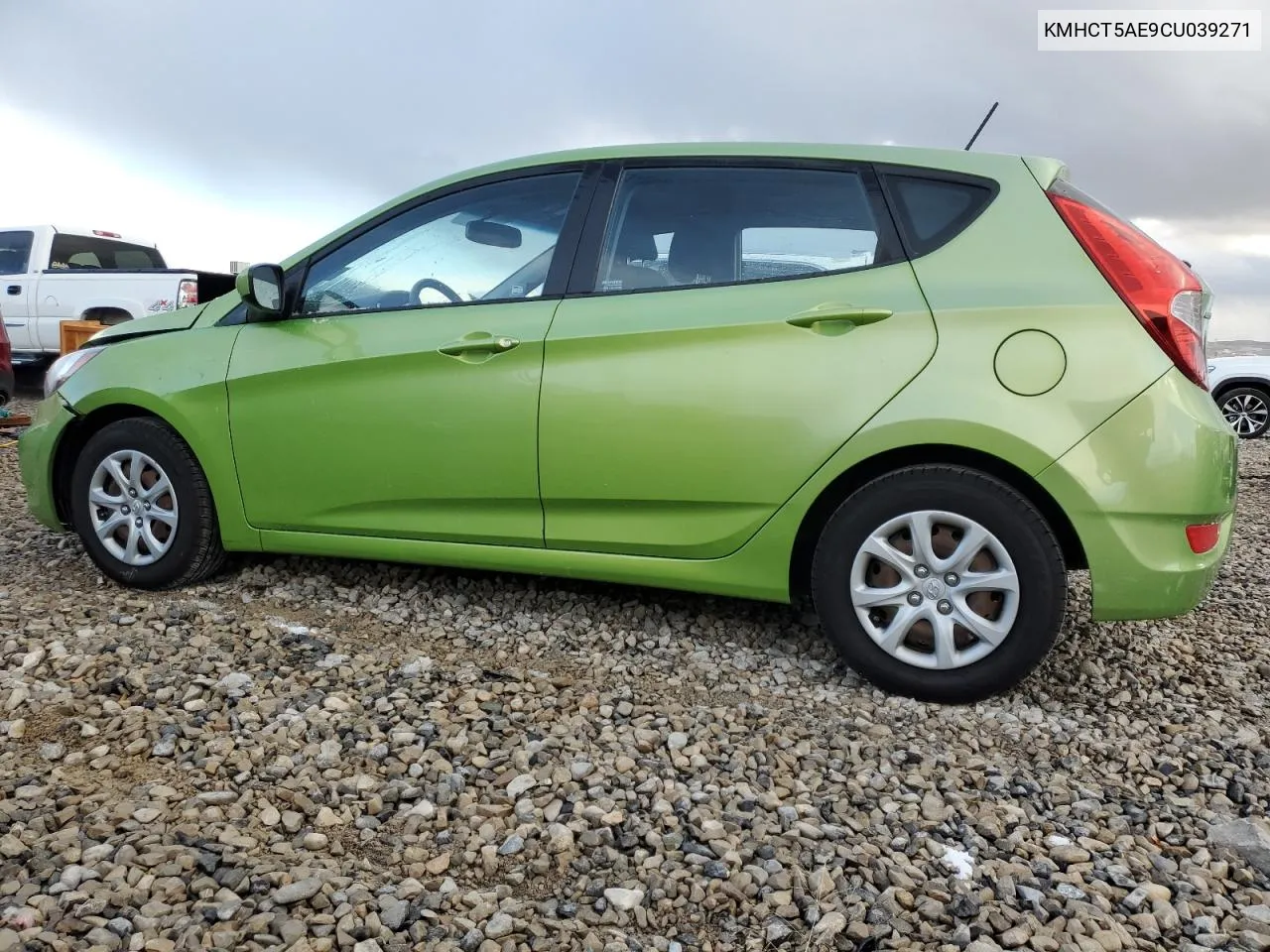 2012 Hyundai Accent Gls VIN: KMHCT5AE9CU039271 Lot: 78705924