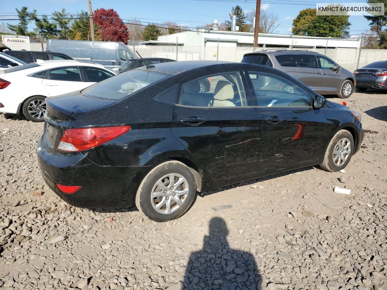 2012 Hyundai Accent Gls VIN: KMHCT4AE4CU156802 Lot: 79497124