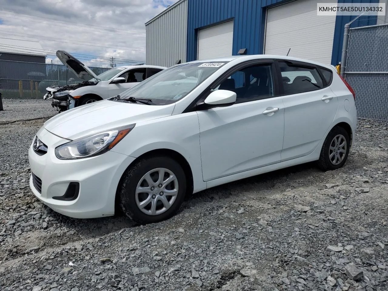 2013 Hyundai Accent Gls VIN: KMHCT5AE5DU134332 Lot: 57306424