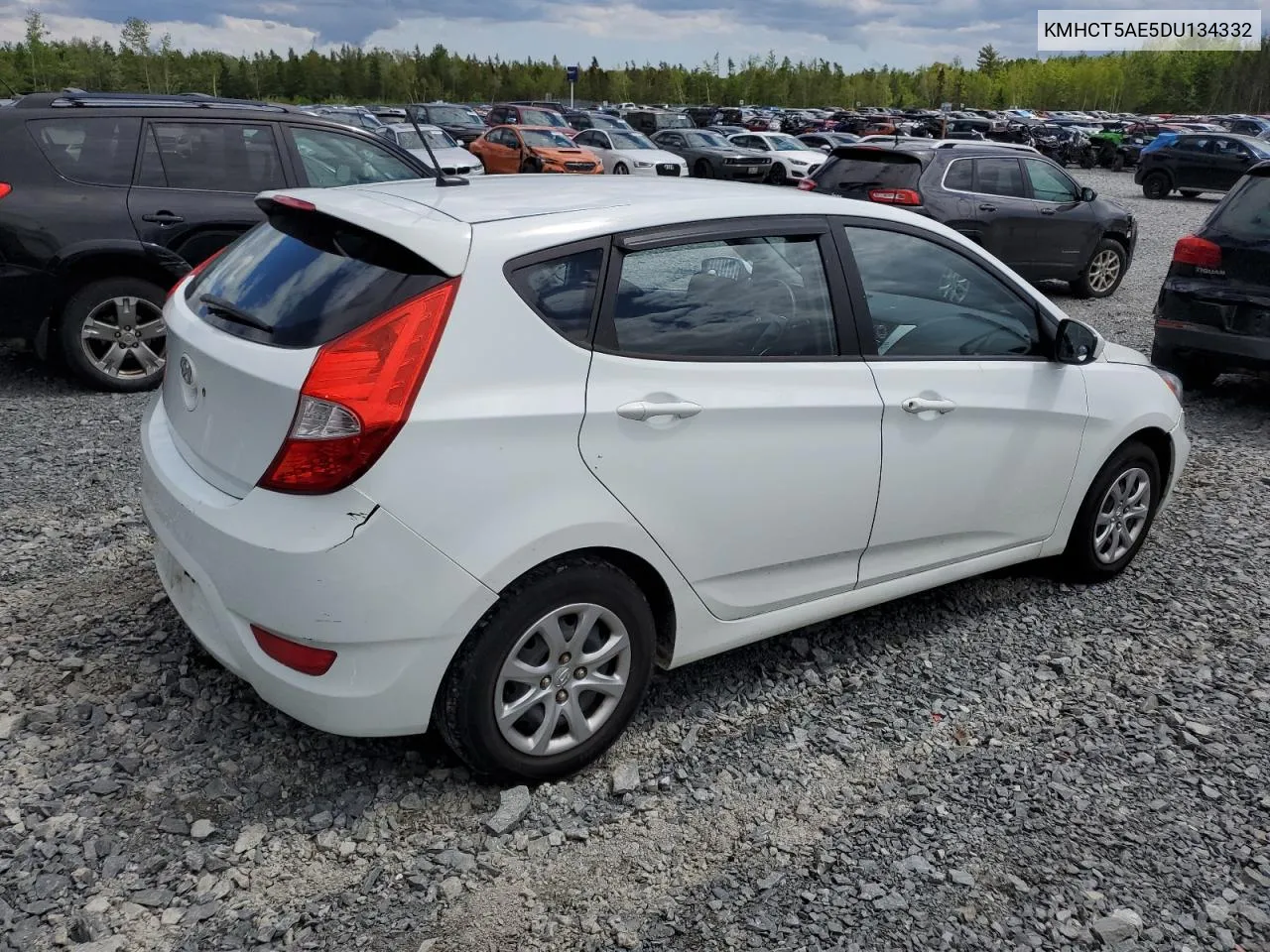 2013 Hyundai Accent Gls VIN: KMHCT5AE5DU134332 Lot: 57306424