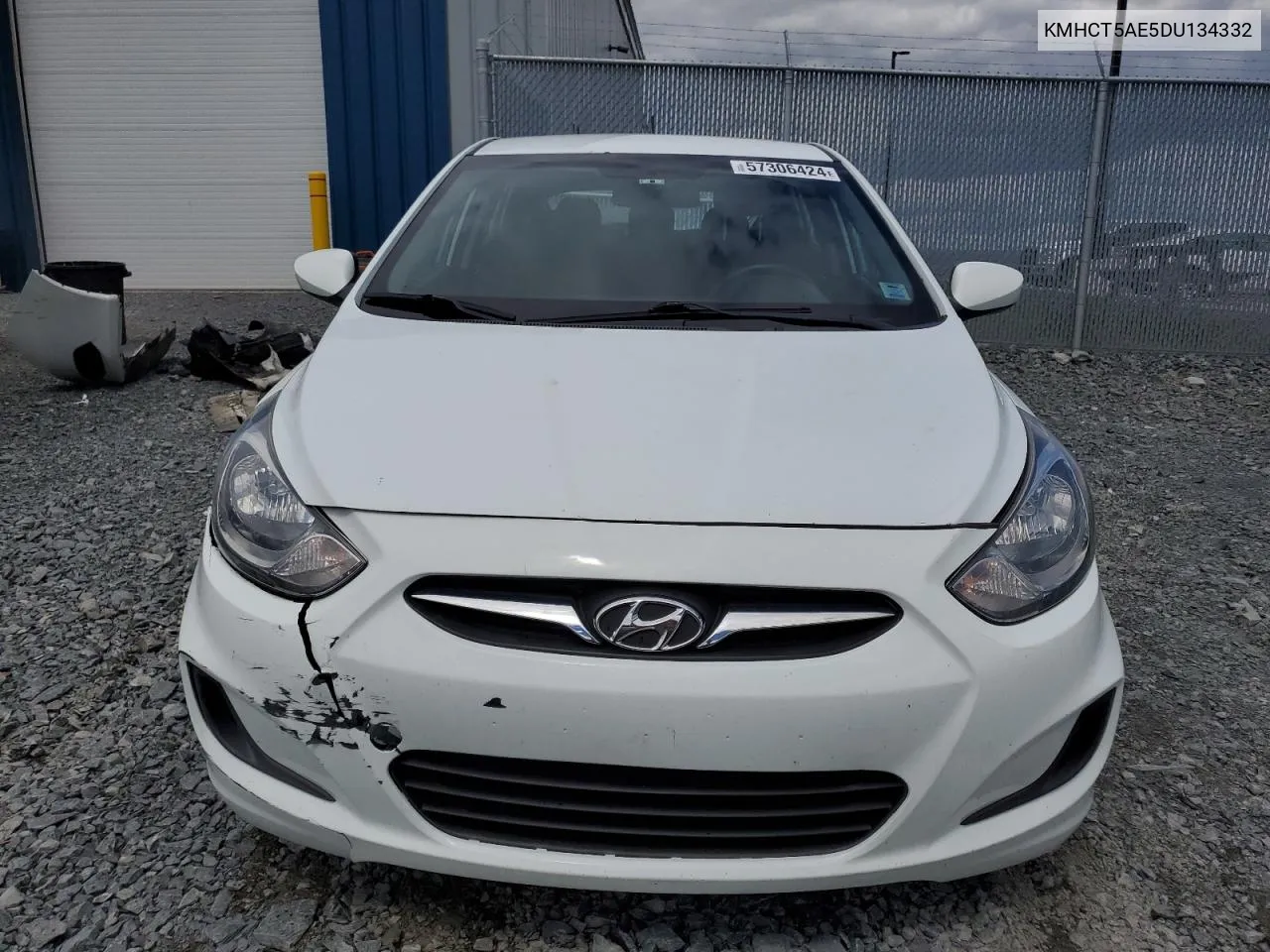 2013 Hyundai Accent Gls VIN: KMHCT5AE5DU134332 Lot: 57306424