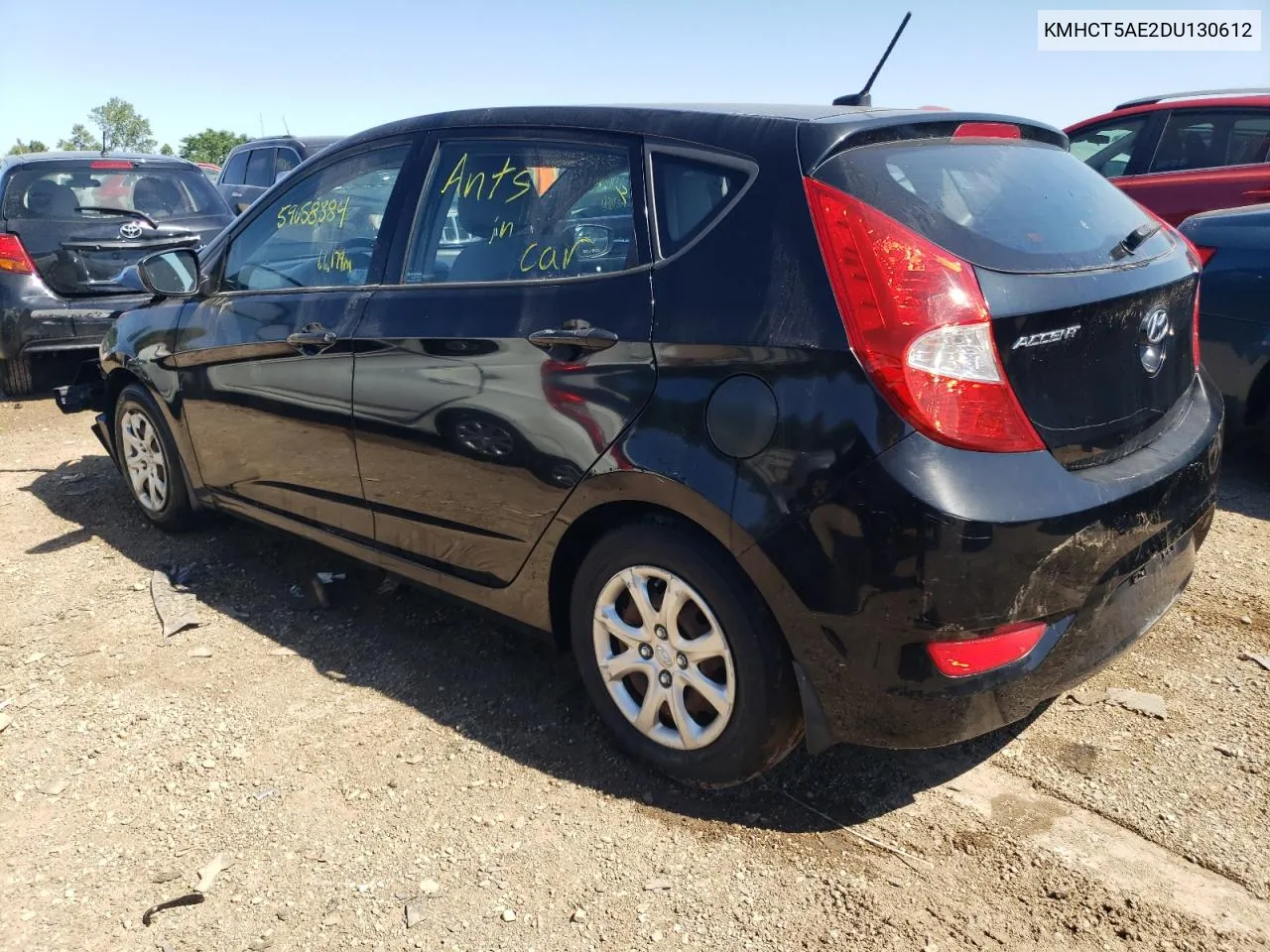 2013 Hyundai Accent Gls VIN: KMHCT5AE2DU130612 Lot: 59058384