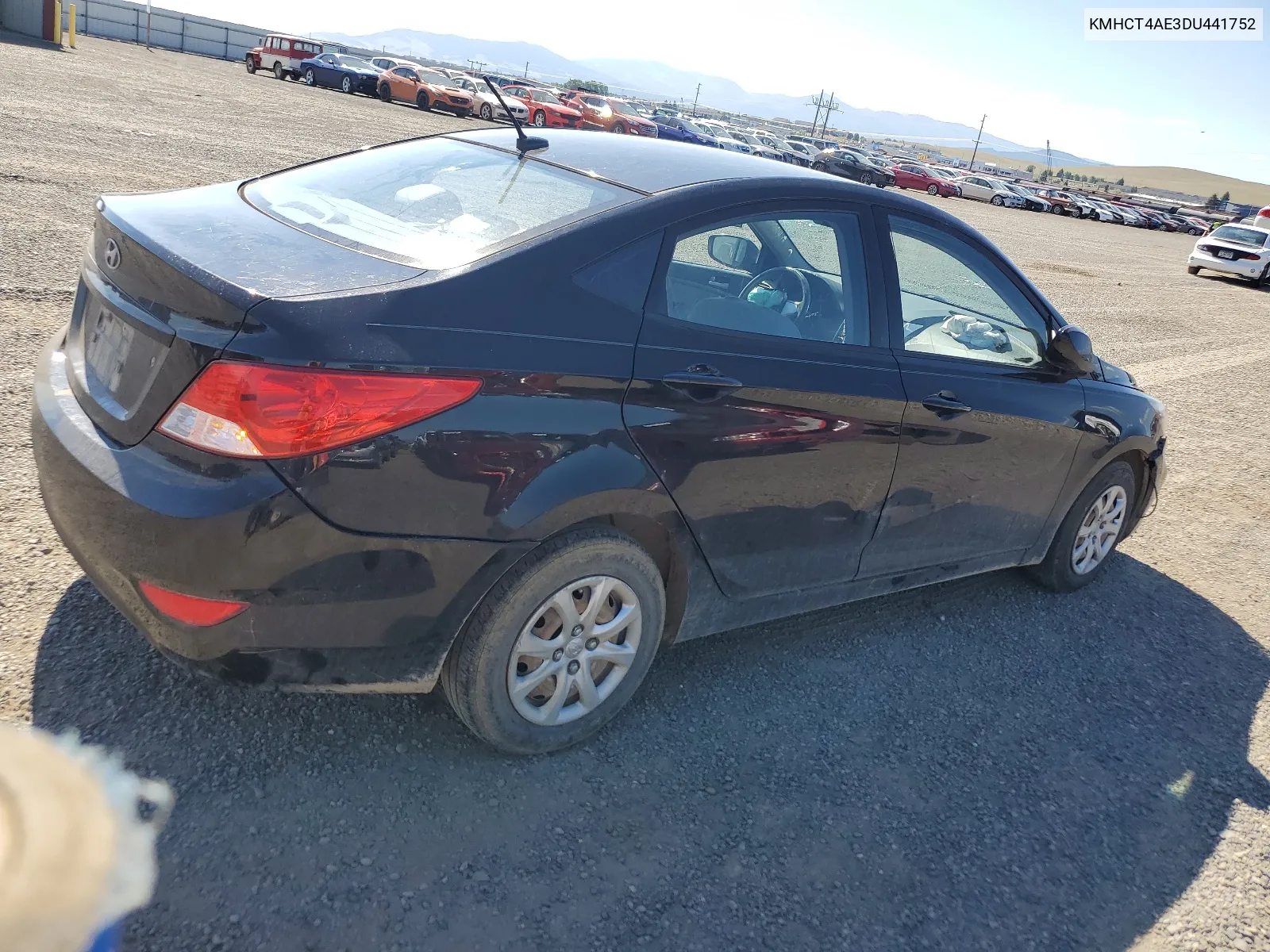 2013 Hyundai Accent Gls VIN: KMHCT4AE3DU441752 Lot: 61748994