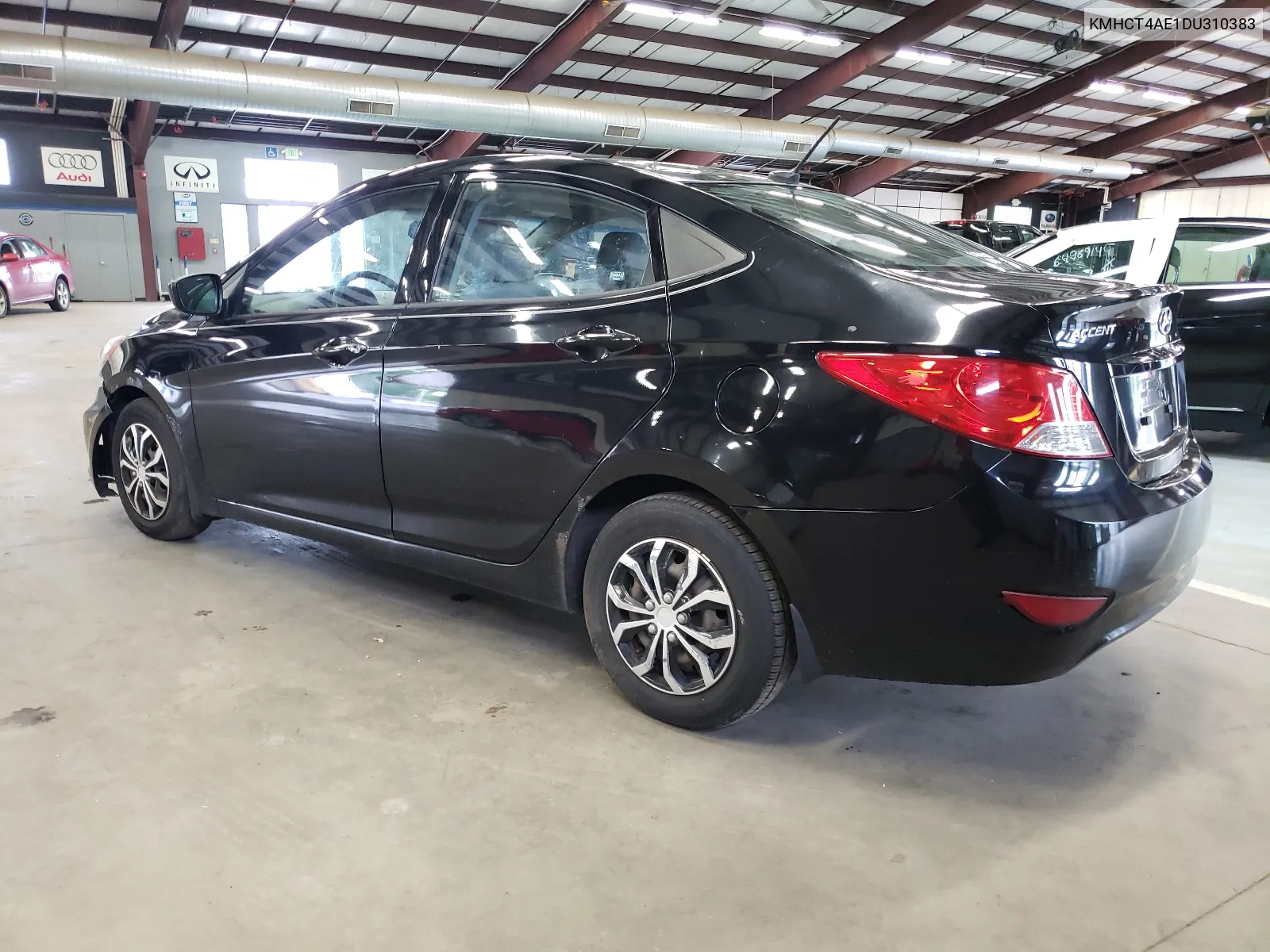 2013 Hyundai Accent Gls VIN: KMHCT4AE1DU310383 Lot: 64829774