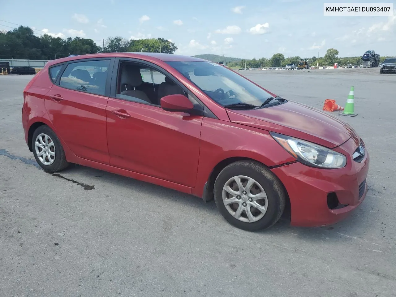 2013 Hyundai Accent Gls VIN: KMHCT5AE1DU093407 Lot: 65286524