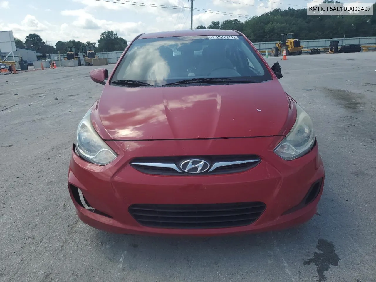 2013 Hyundai Accent Gls VIN: KMHCT5AE1DU093407 Lot: 65286524