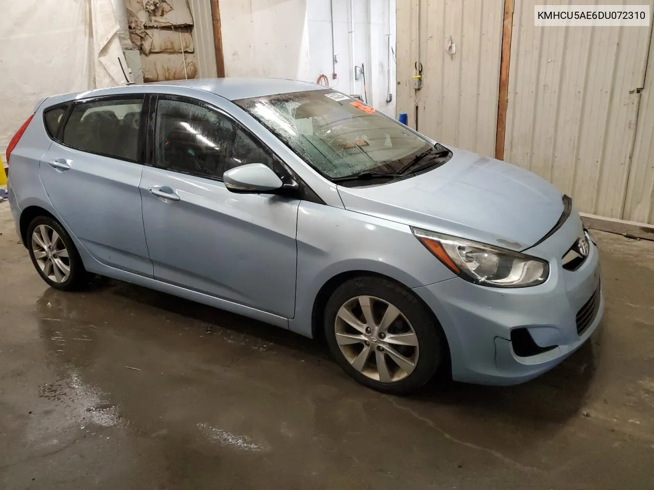 2013 Hyundai Accent Gls VIN: KMHCU5AE6DU072310 Lot: 65332984