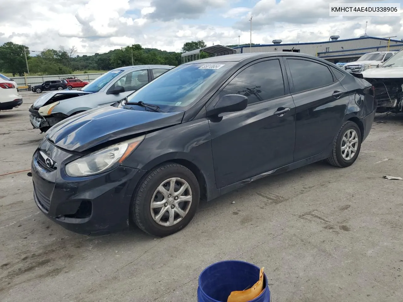 2013 Hyundai Accent Gls VIN: KMHCT4AE4DU338906 Lot: 66304214