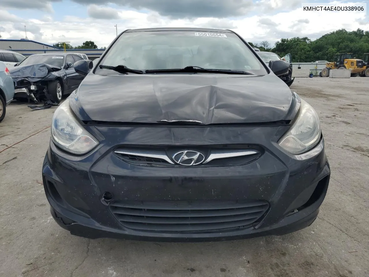 2013 Hyundai Accent Gls VIN: KMHCT4AE4DU338906 Lot: 66304214