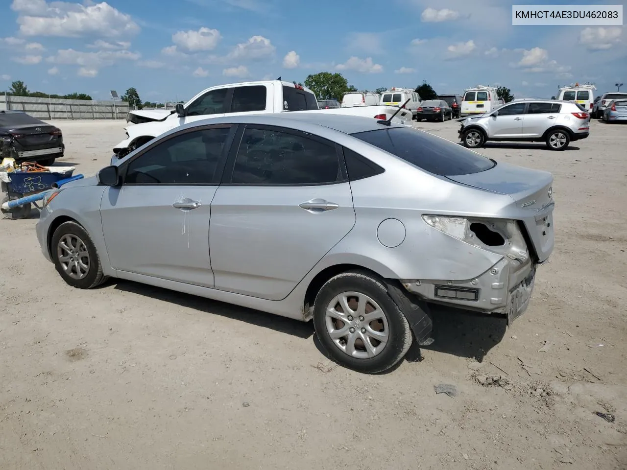 2013 Hyundai Accent Gls VIN: KMHCT4AE3DU462083 Lot: 67107214