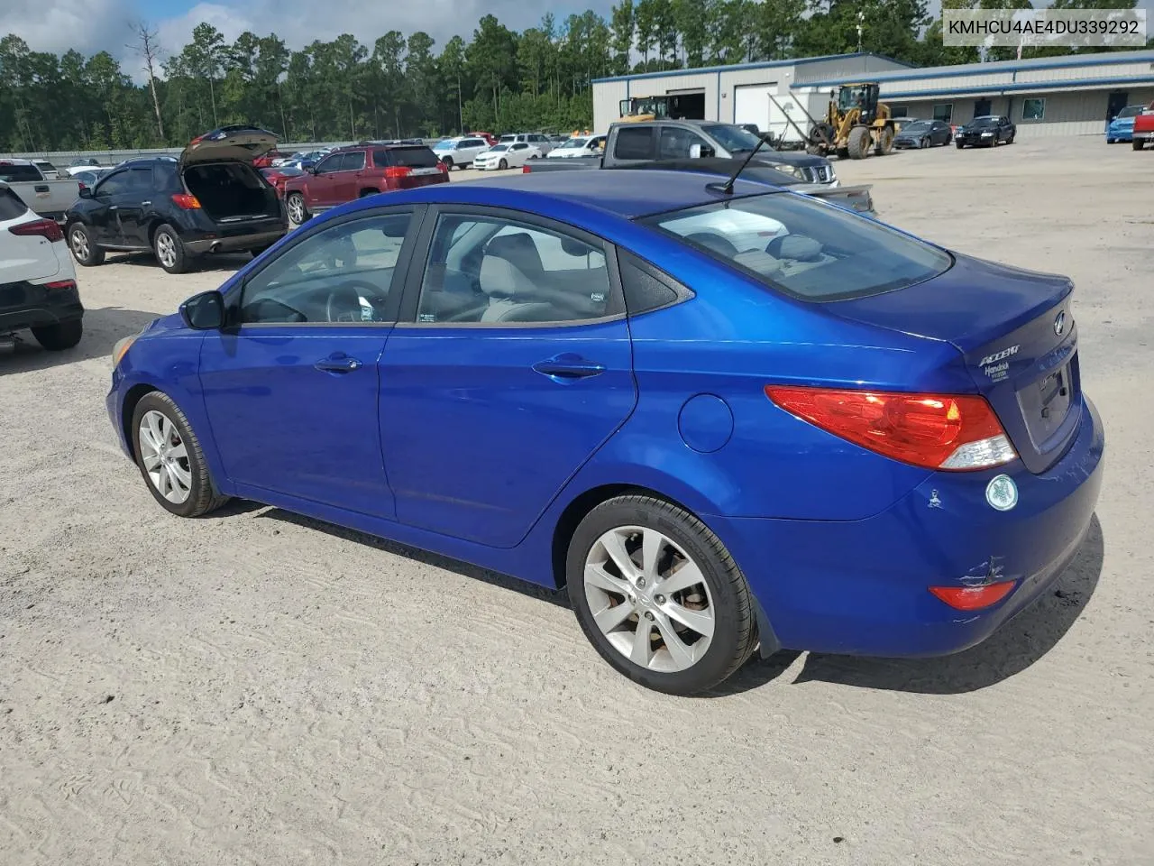 2013 Hyundai Accent Gls VIN: KMHCU4AE4DU339292 Lot: 67317254